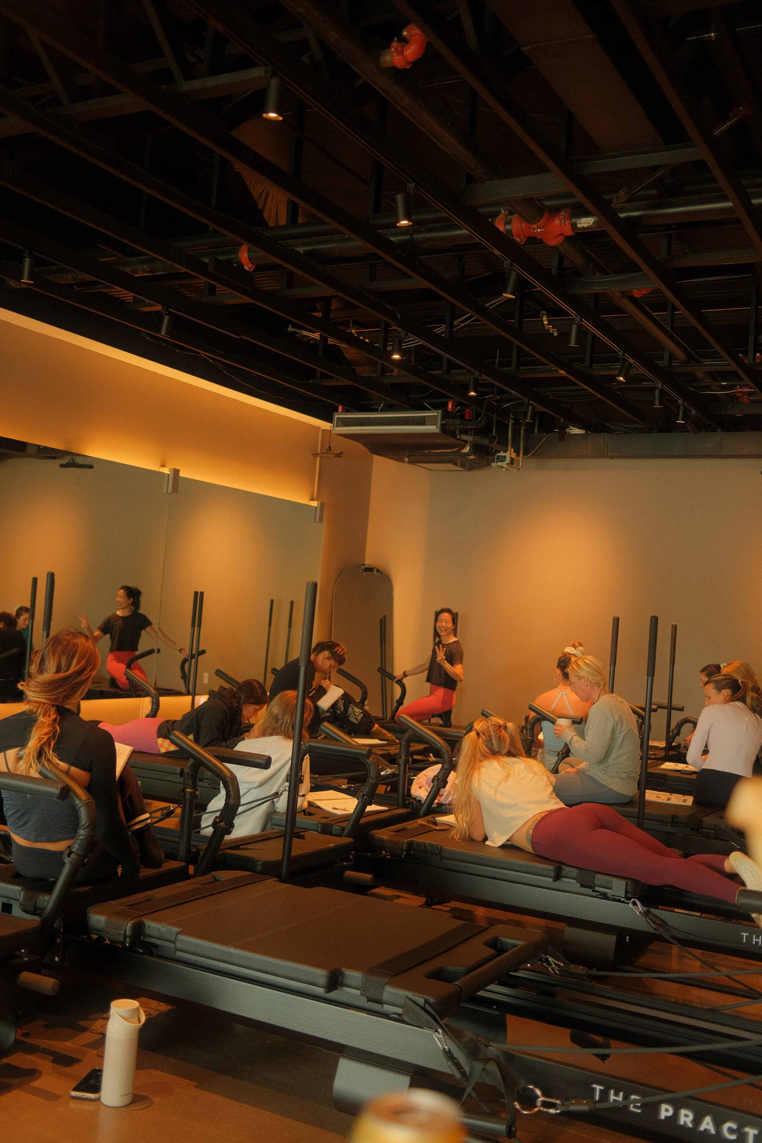 Athletic strength training using slow-tempo movements on the XFormer.