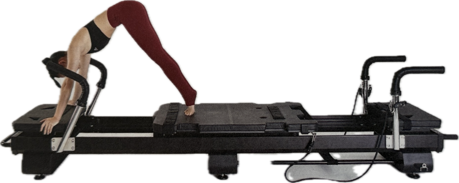 The Practice Pilates studio interior featuring XFormer machines in Kīlauea, Kaua‘i.