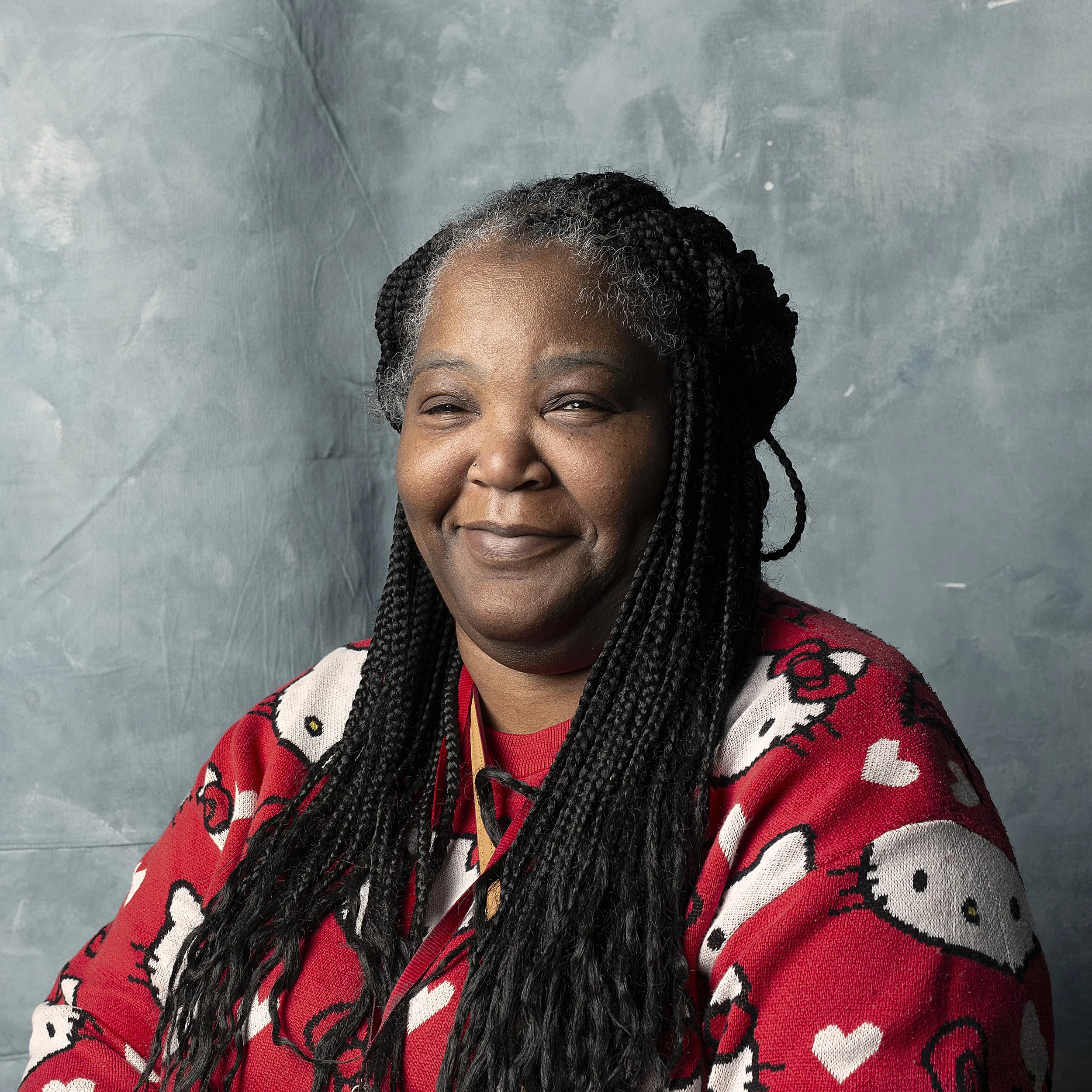 "I know what they're like growing up...public housing, public assistance was my life growing up."