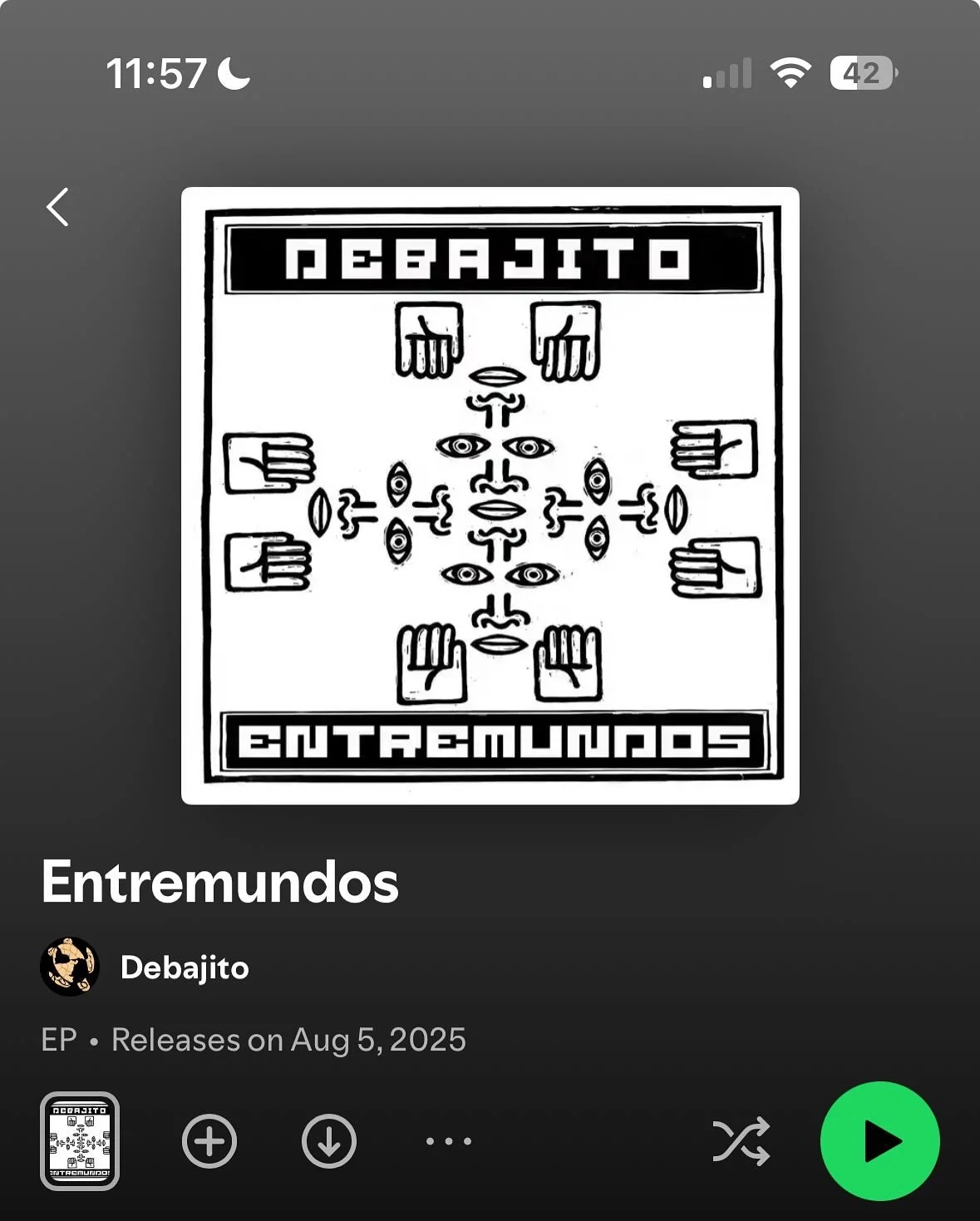 It&rsquo;s here!!! Our new EP Entremundos is now available on all streaming platforms! Check it out!