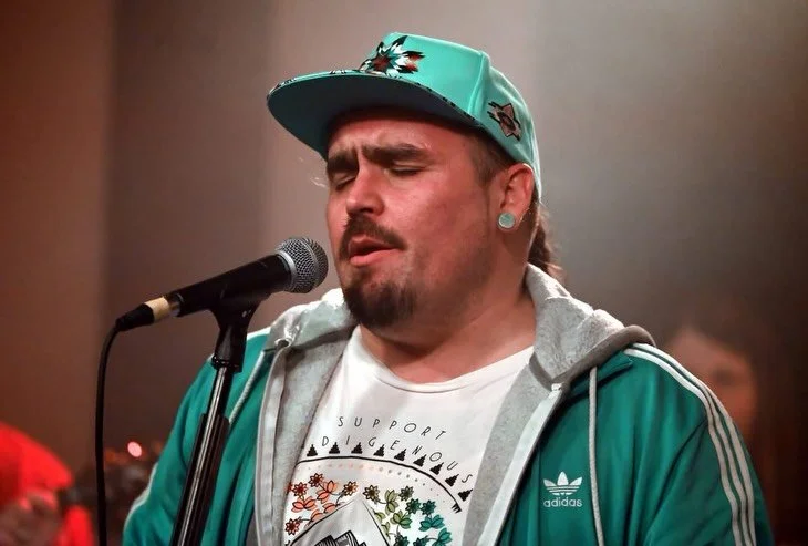 Happy bornday to Dani Cornejo (emcee, vocalist, producer, musician, and much more). A lot of the original songs we play start as a beat produced in Dani&rsquo;s home studio, then evolve into what you hear on stage with the live band. Salute Compa Dan