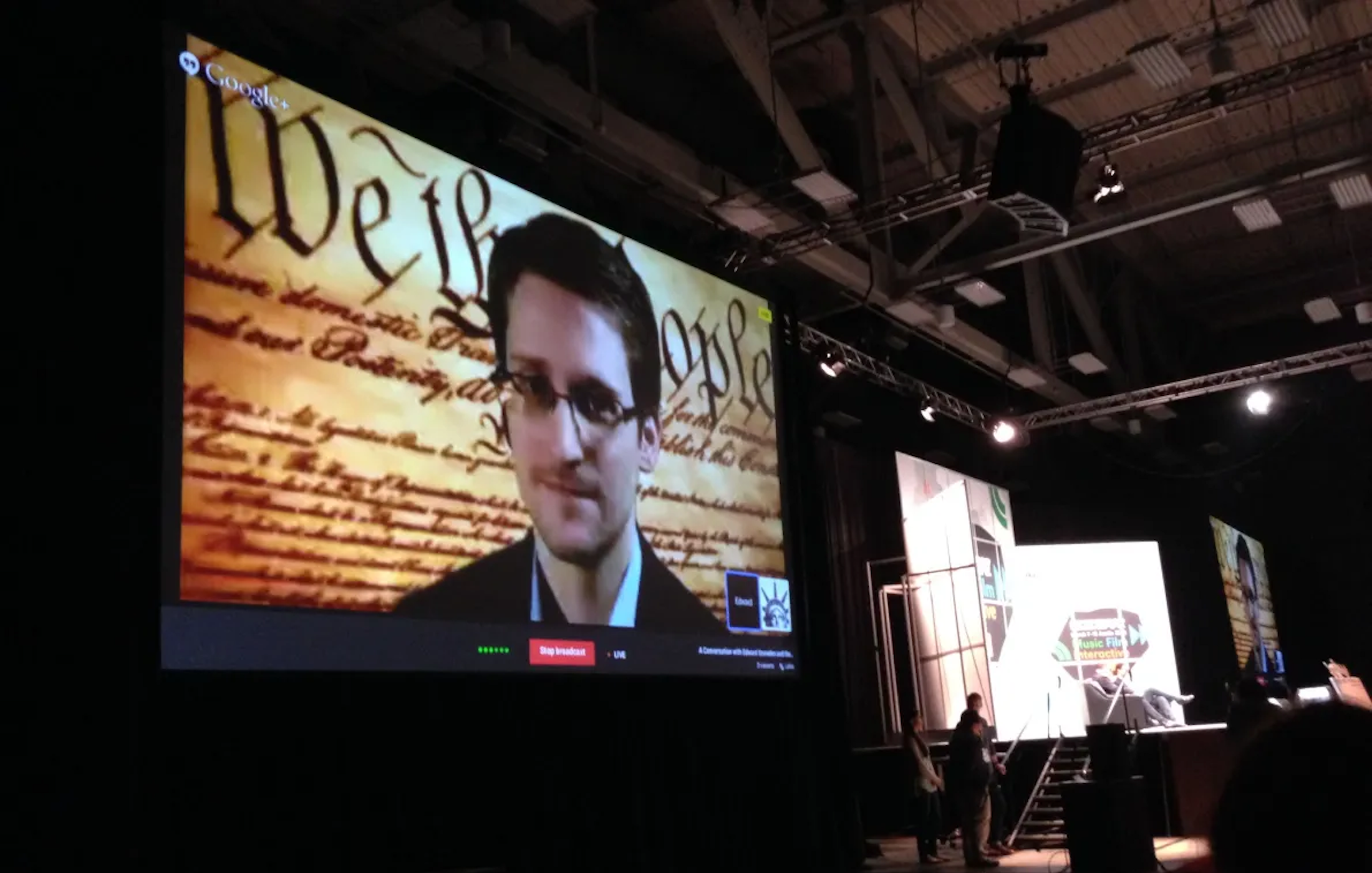 Snowden Talks to Techies, Speaks to Journalists, too