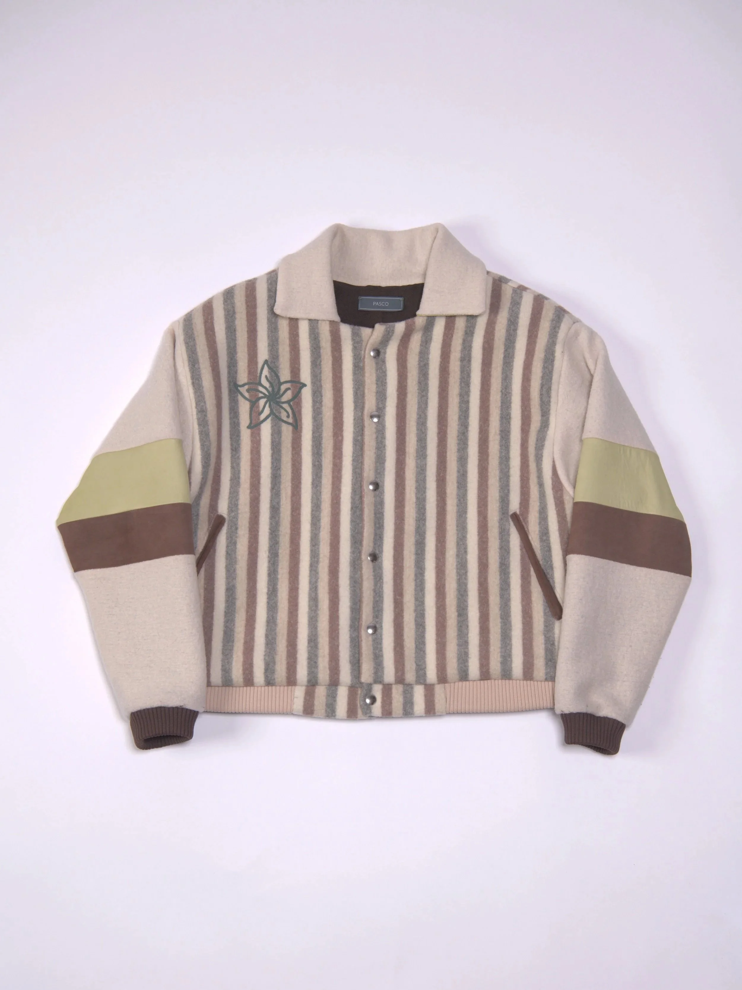 Striped Varsity Jacket