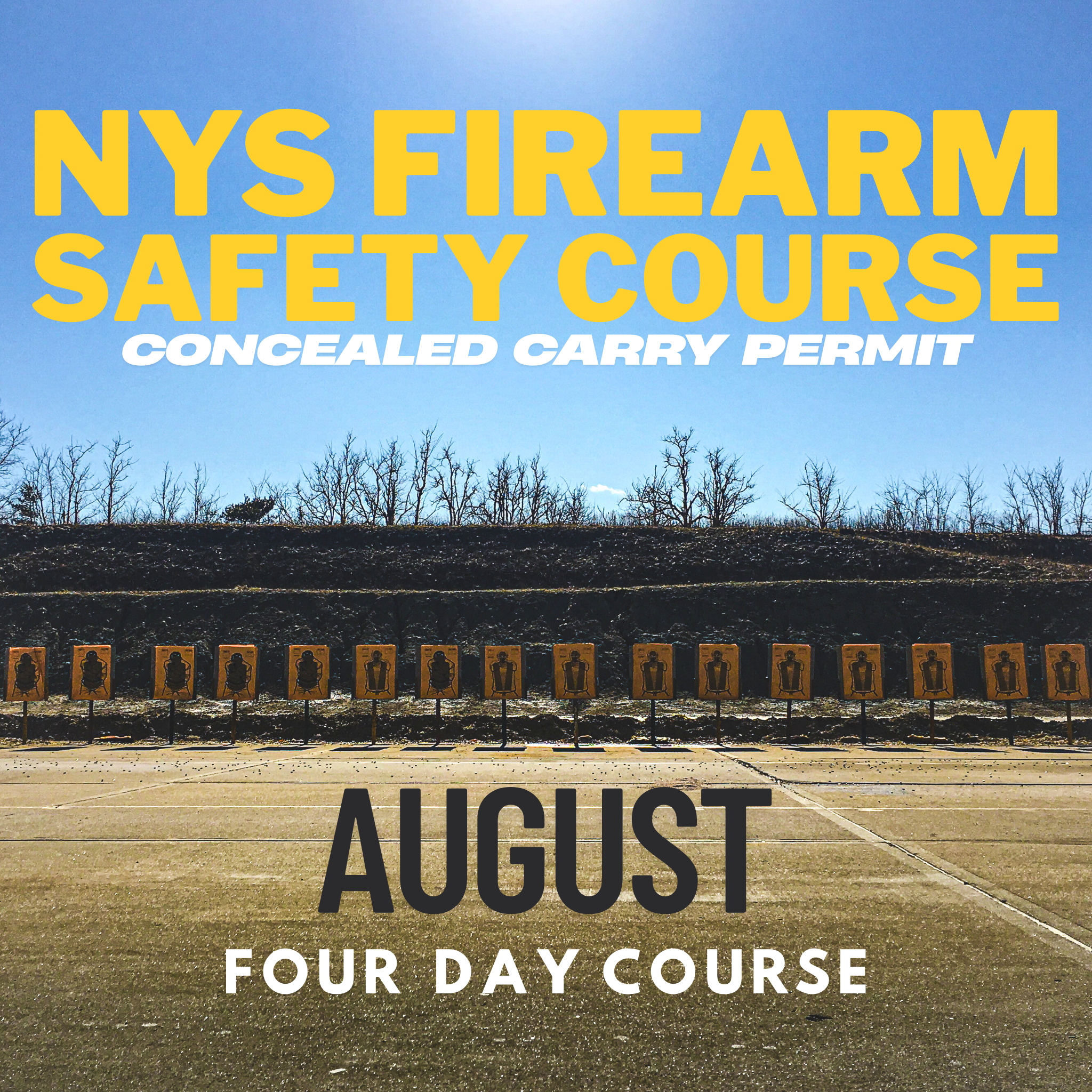 August Four-Day Course