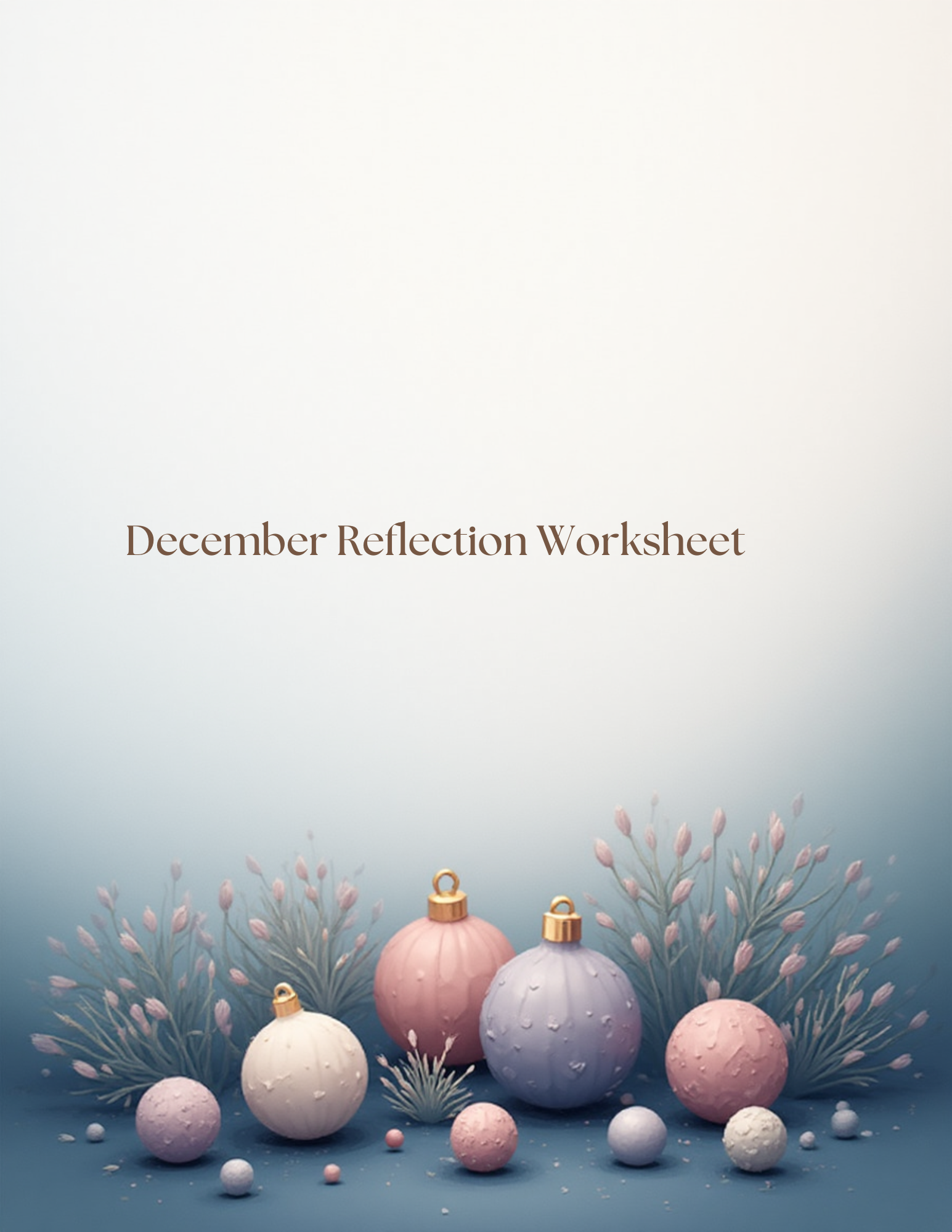 Reflecting Before Resetting