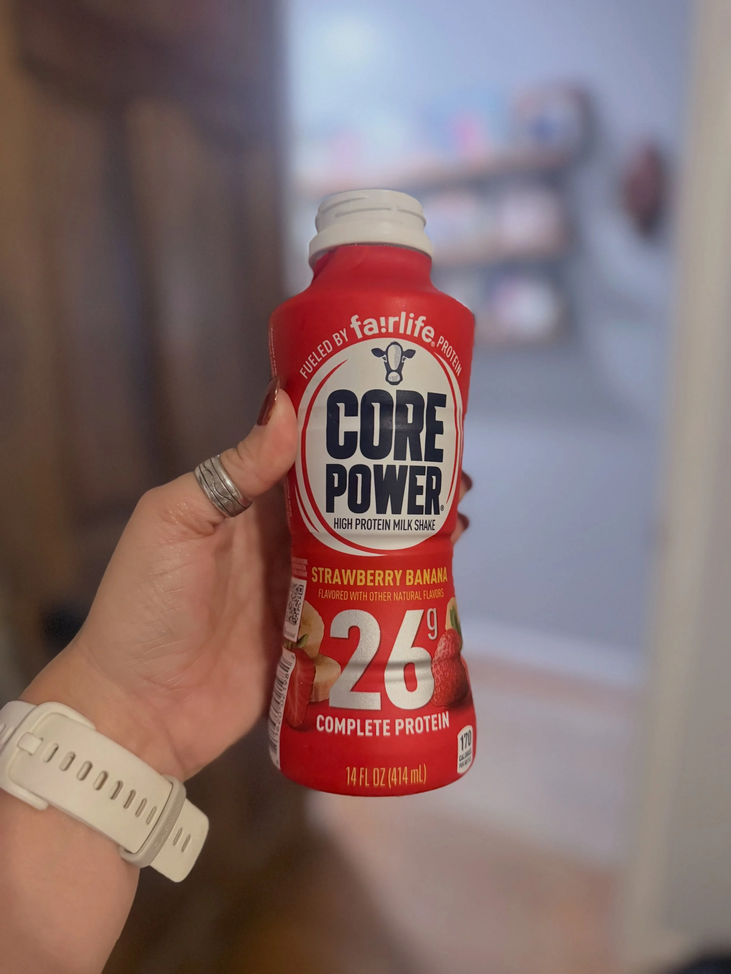 Hey gals! Just sharing a little tip that has been SO helpful for me lately in case it helps someone else too!

I&rsquo;ve been trying to hit around 100 g of protein a day and y&rsquo;all&hellip; that has been HARD. 😅

Recently someone gave me the be