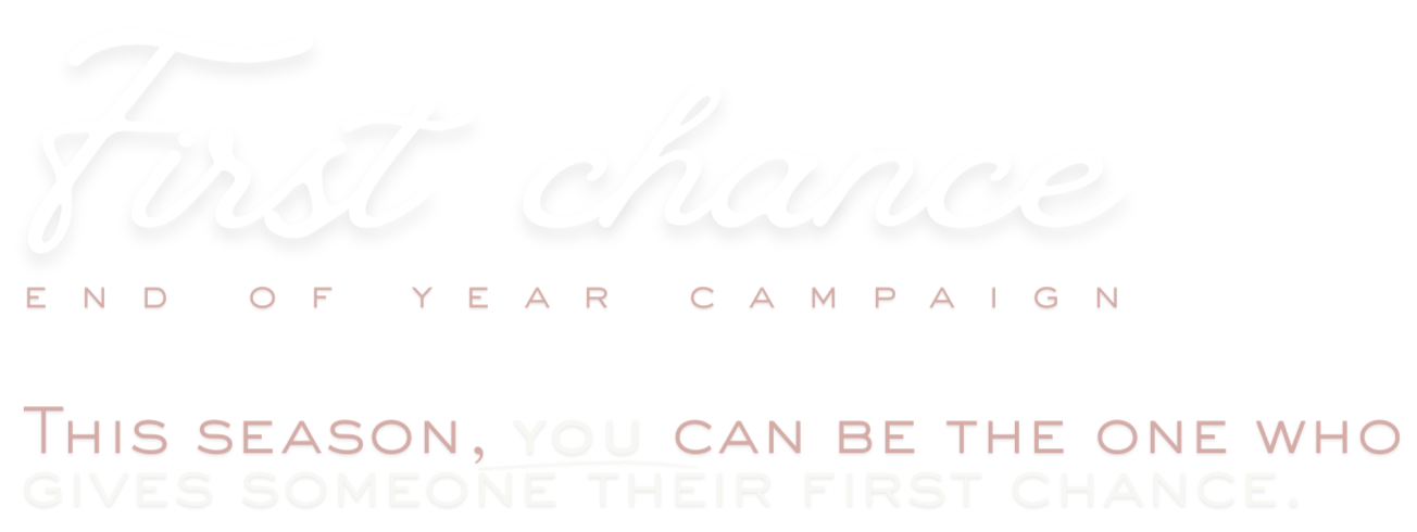 First Chance Campaign — People Loving Nashville