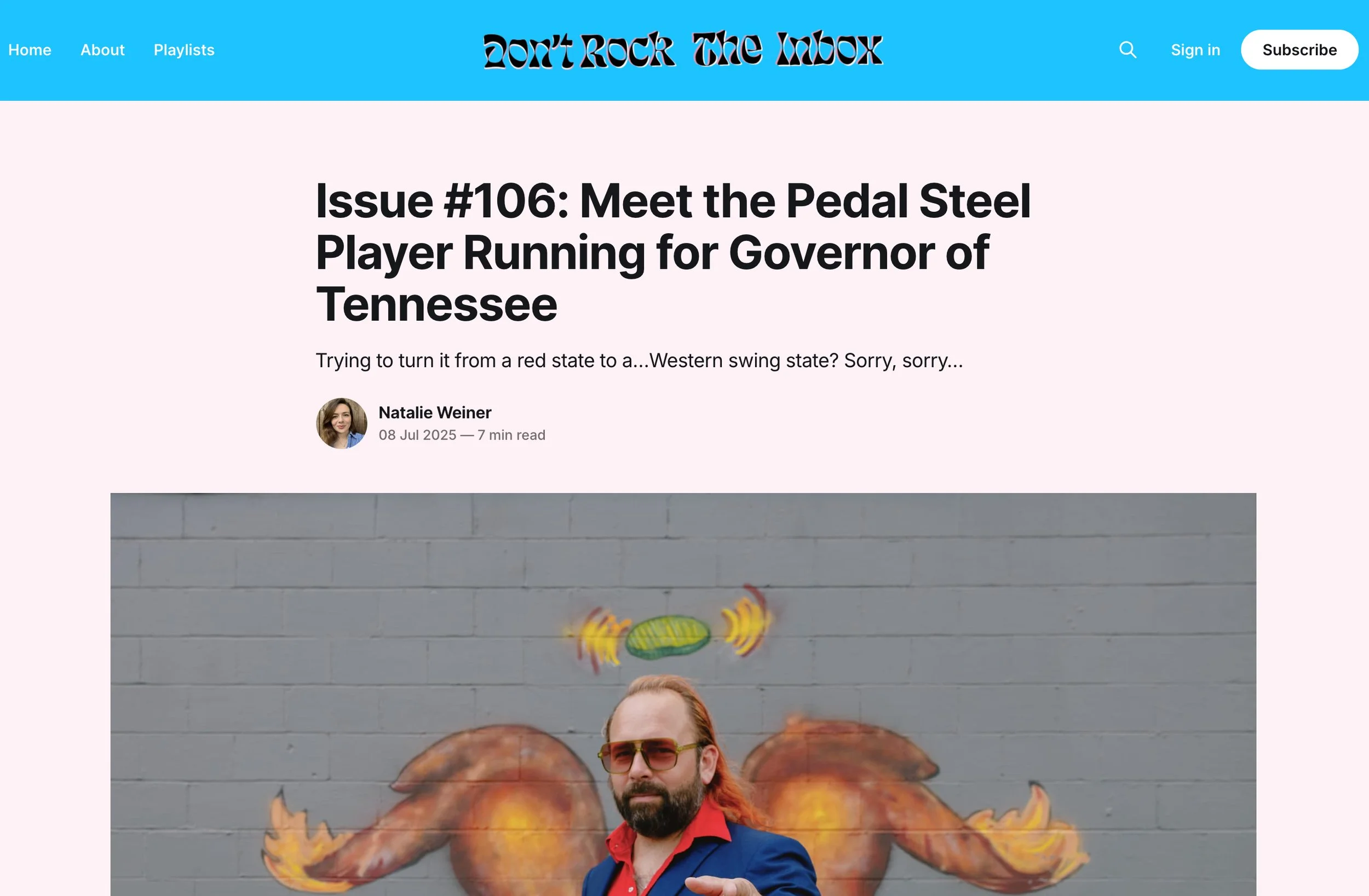 Don’t Rock the Inbox