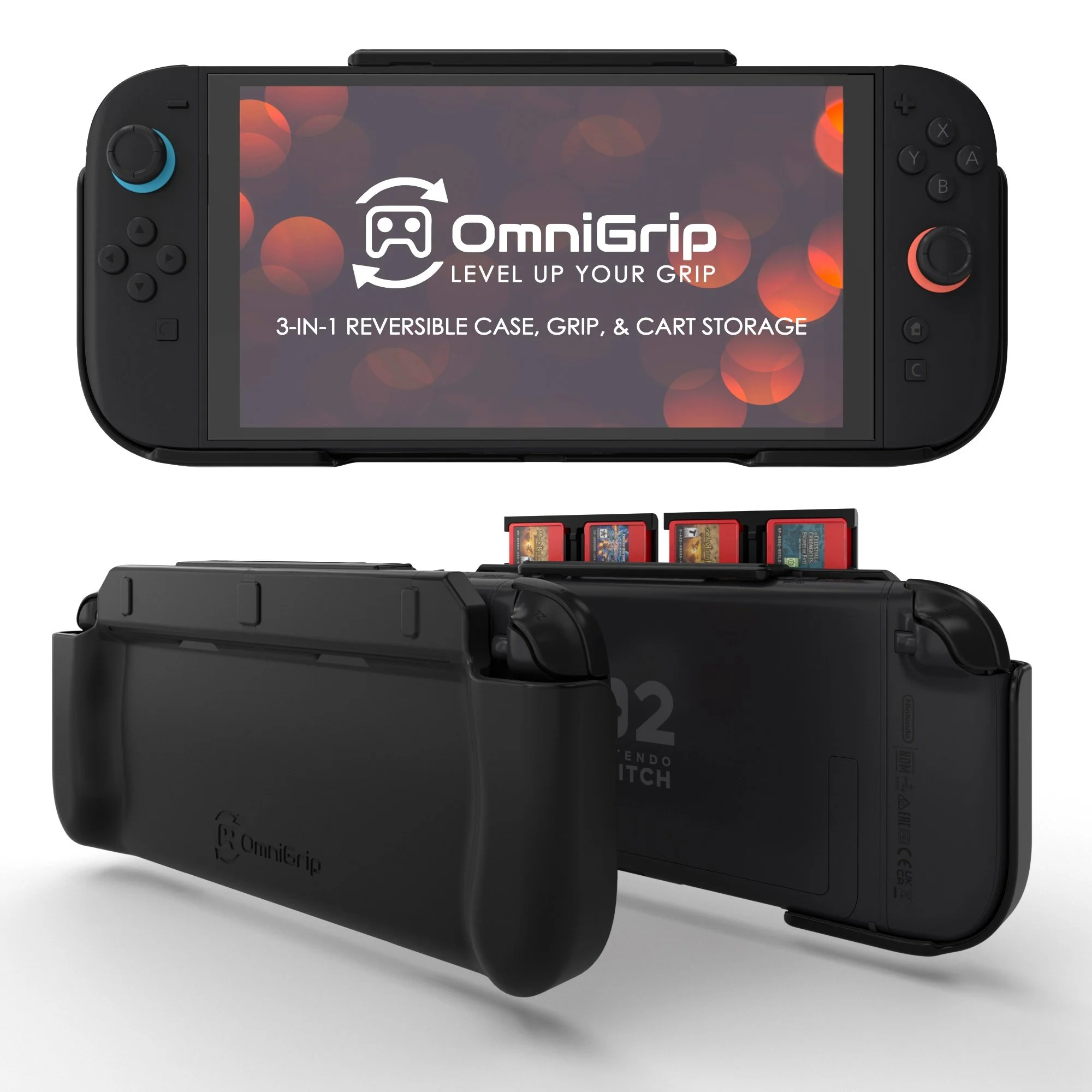 OmniGrip 3-in-1 Case for the Nintendo Switch 2