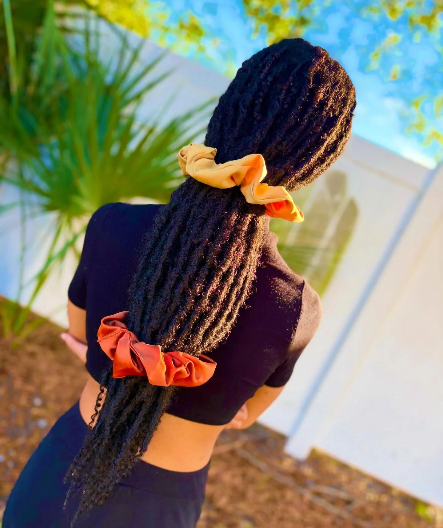 JUMBO SATIN SCRUNCHIES 

They are officially ✨HERE ✨ 
&bull; Hand Made by A Woman 
&bull; Perfect for Styles + Routine Night Hair Care 
&bull; No Snagging + Reduces Frizz 

$10 
&mdash;
www.wikdwoman.com 
&mdash;
#locs #curls #scrunchie #wikdwomann
