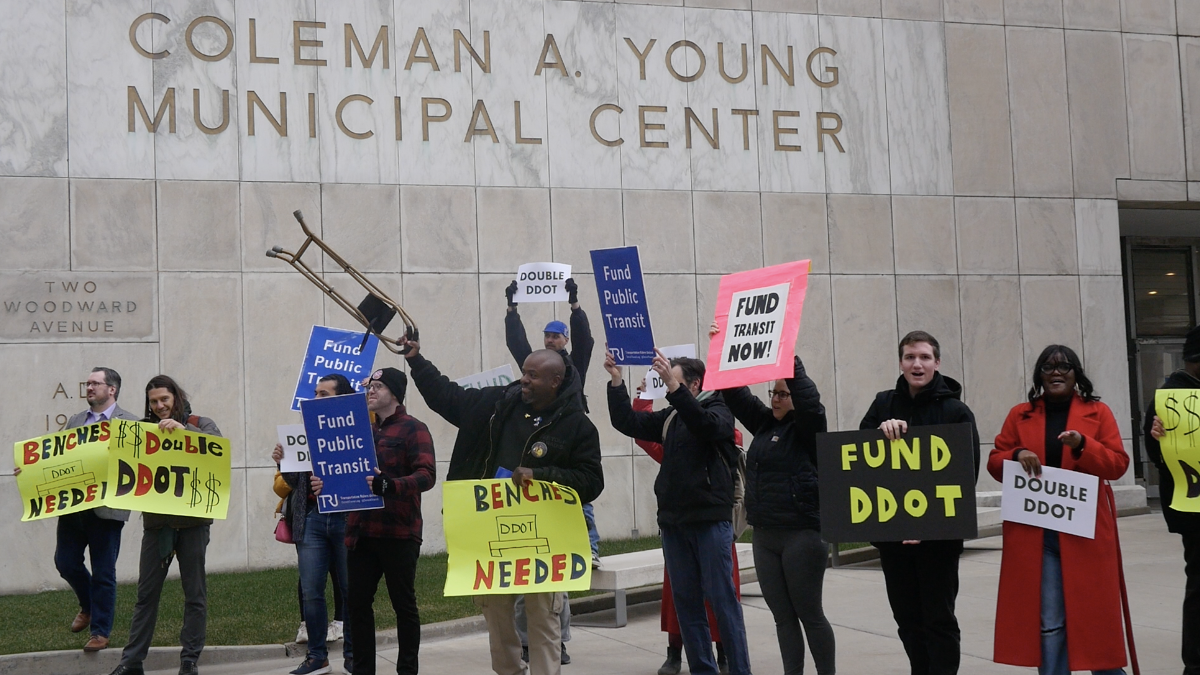 Group at Double DDOT rally