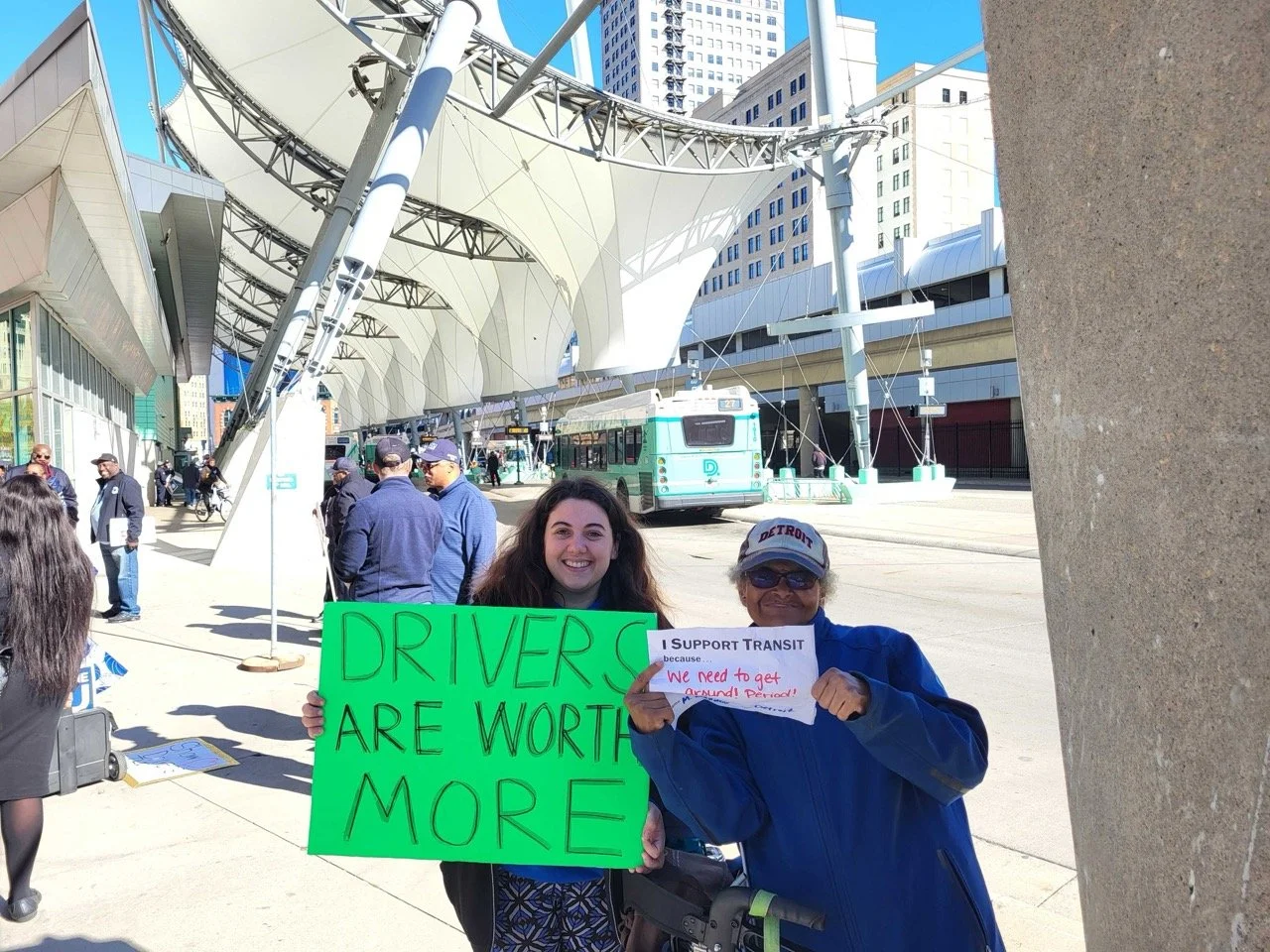 DDP members rallying to raise DDOT driver wages