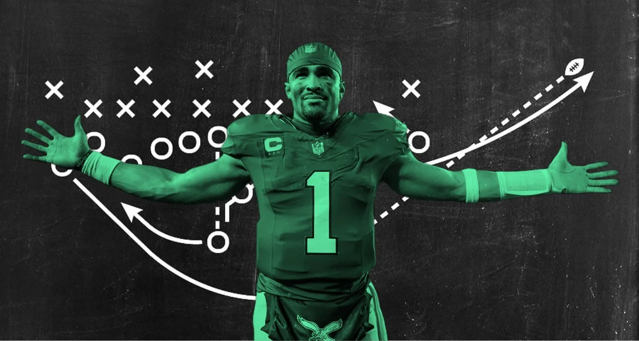 Jalen Hurts, Saquon Barkley Are the Faces of Super Bowl LX at Fanatics Fest