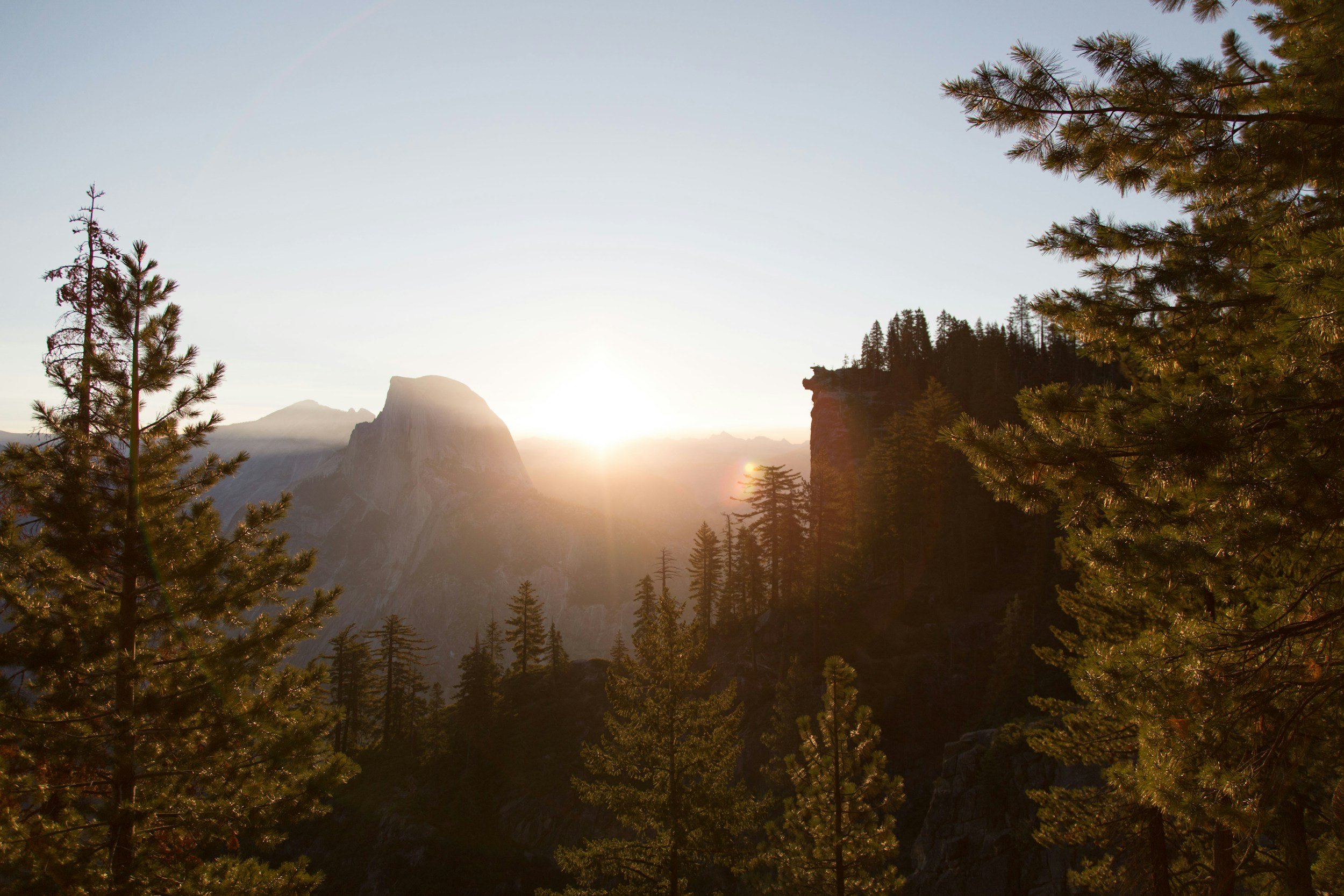 Yosemite Summer Sunset Practice