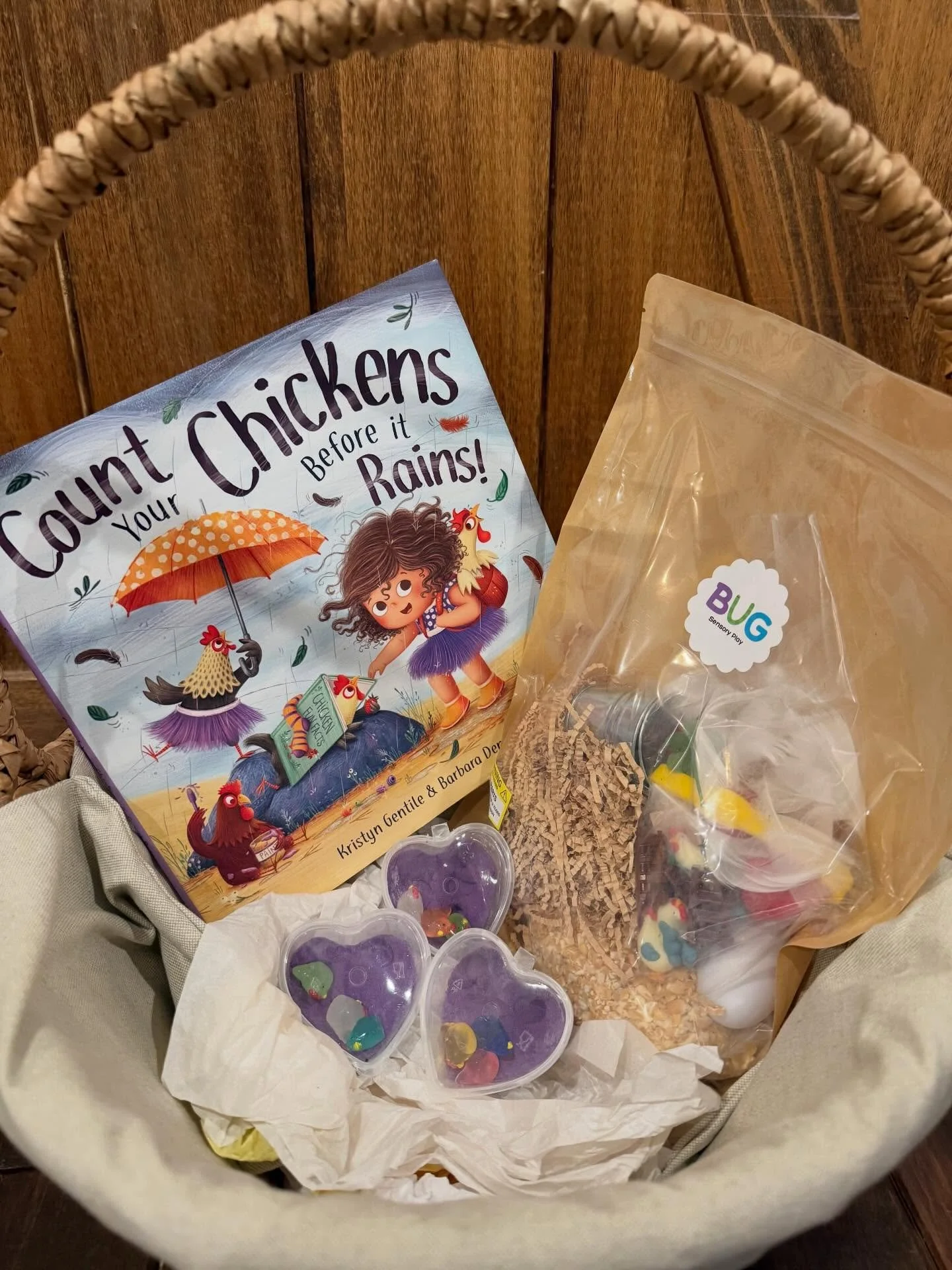 TELL ME // Did you stuff your kids baskets with any great books this Easter ?! 

I always gift a book every holiday! My oldest got an Easter fairy book, my son got an Easter Thomas book &amp; my youngest got a little bunny finger puppet book! 

Bundl