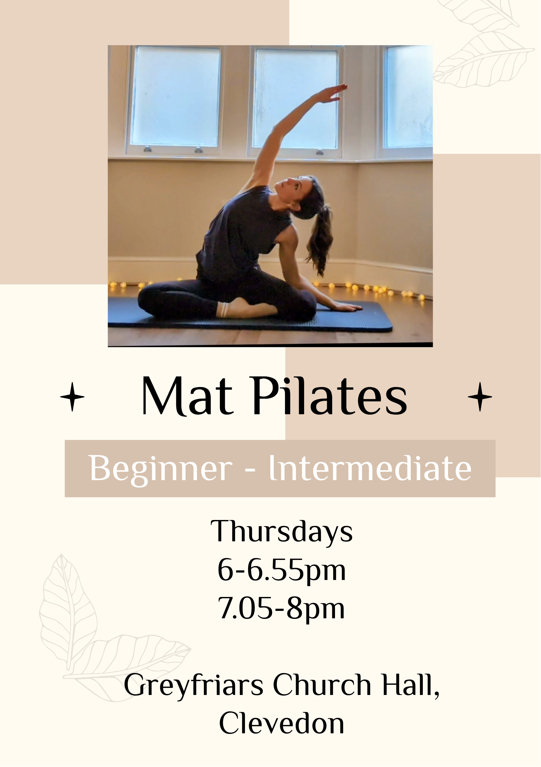 Thursday Pilates @ Greyfriars Church Hall