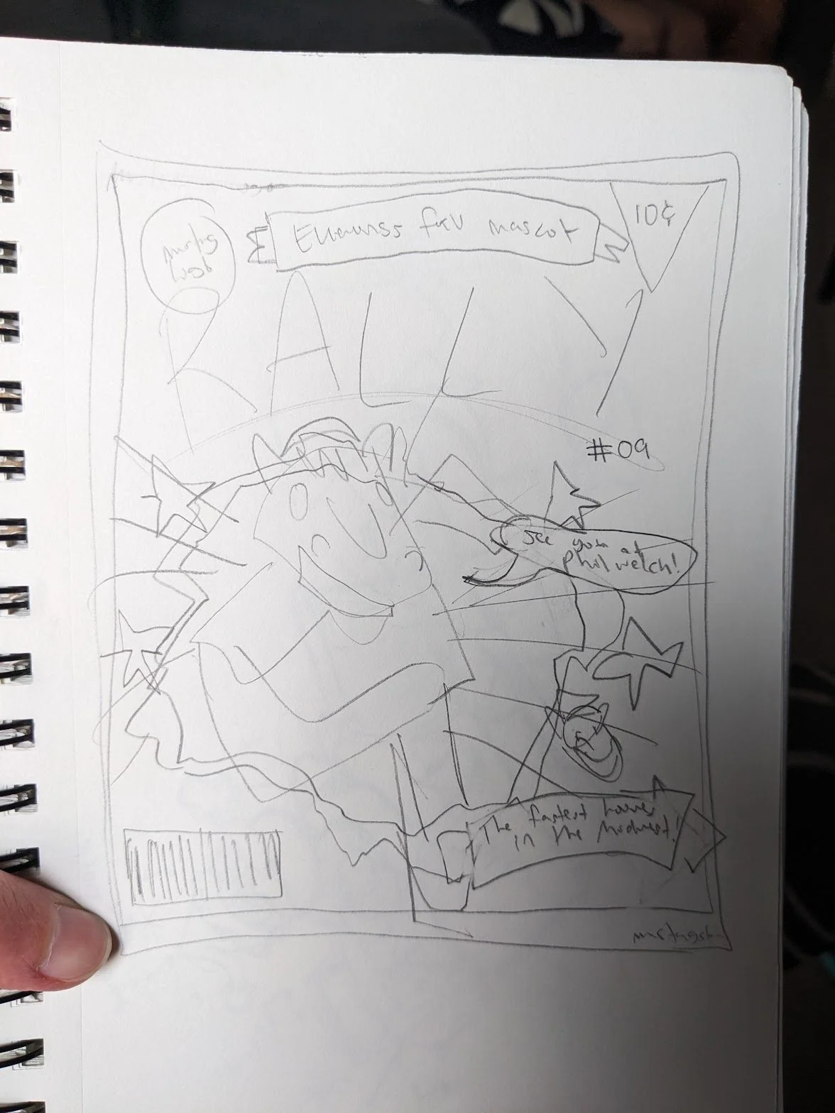 Coloring page sketch