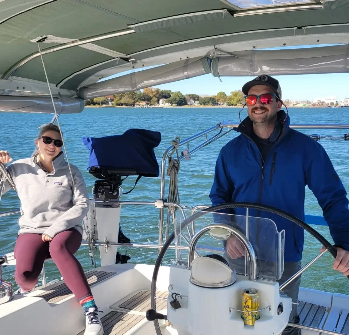 Sail #2 on Salty! It was a beautiful day on the water 💙🌊🦊