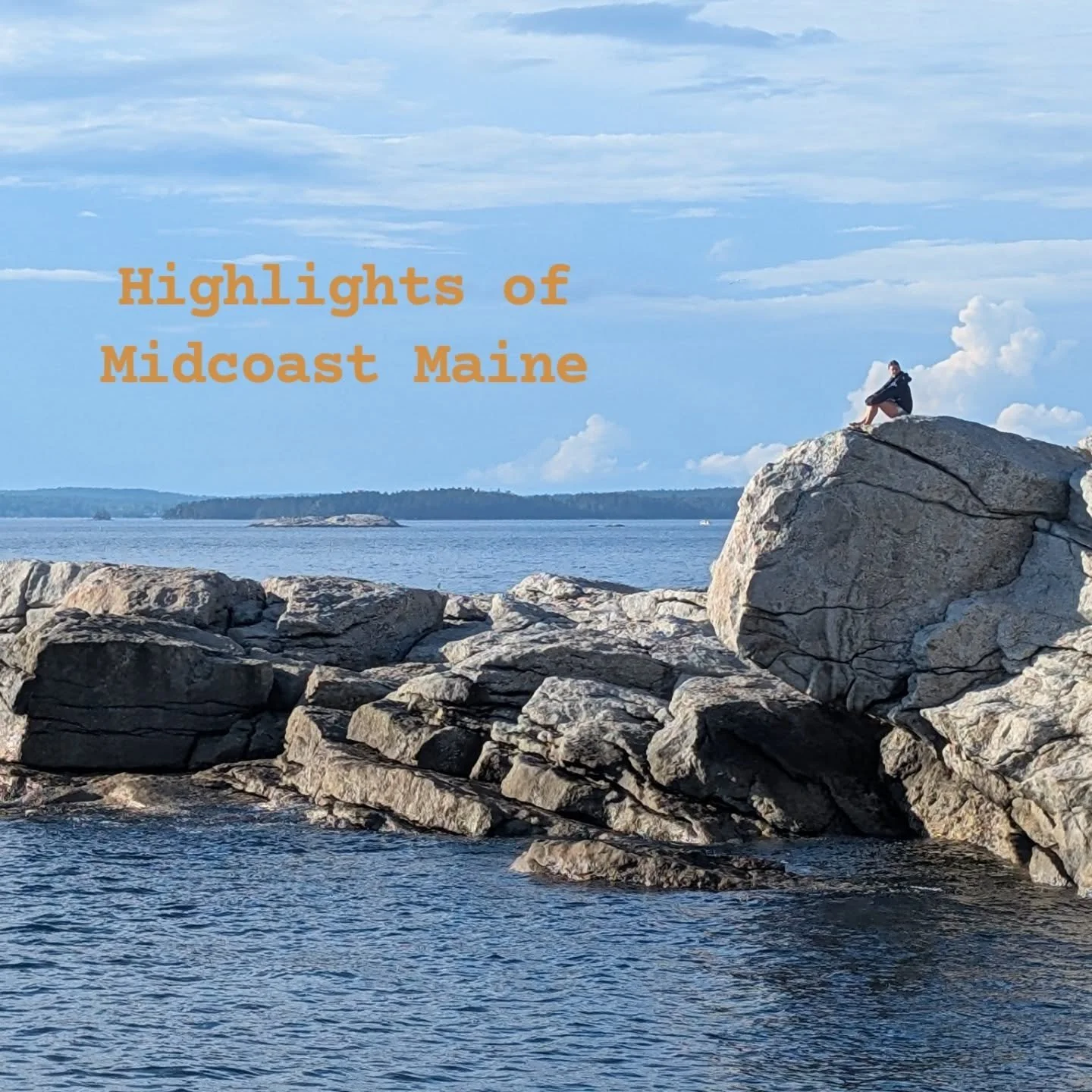 Some highlights from our anchorages in Midcoast Maine! We saw some friends in Georgetown, had drinks in Boothbay Harbor, went paddleboarding in Muscongus Bay, and sailed by Easter Egg rock to visit the Puffins! 

Not pictured: Tom having to tear apar