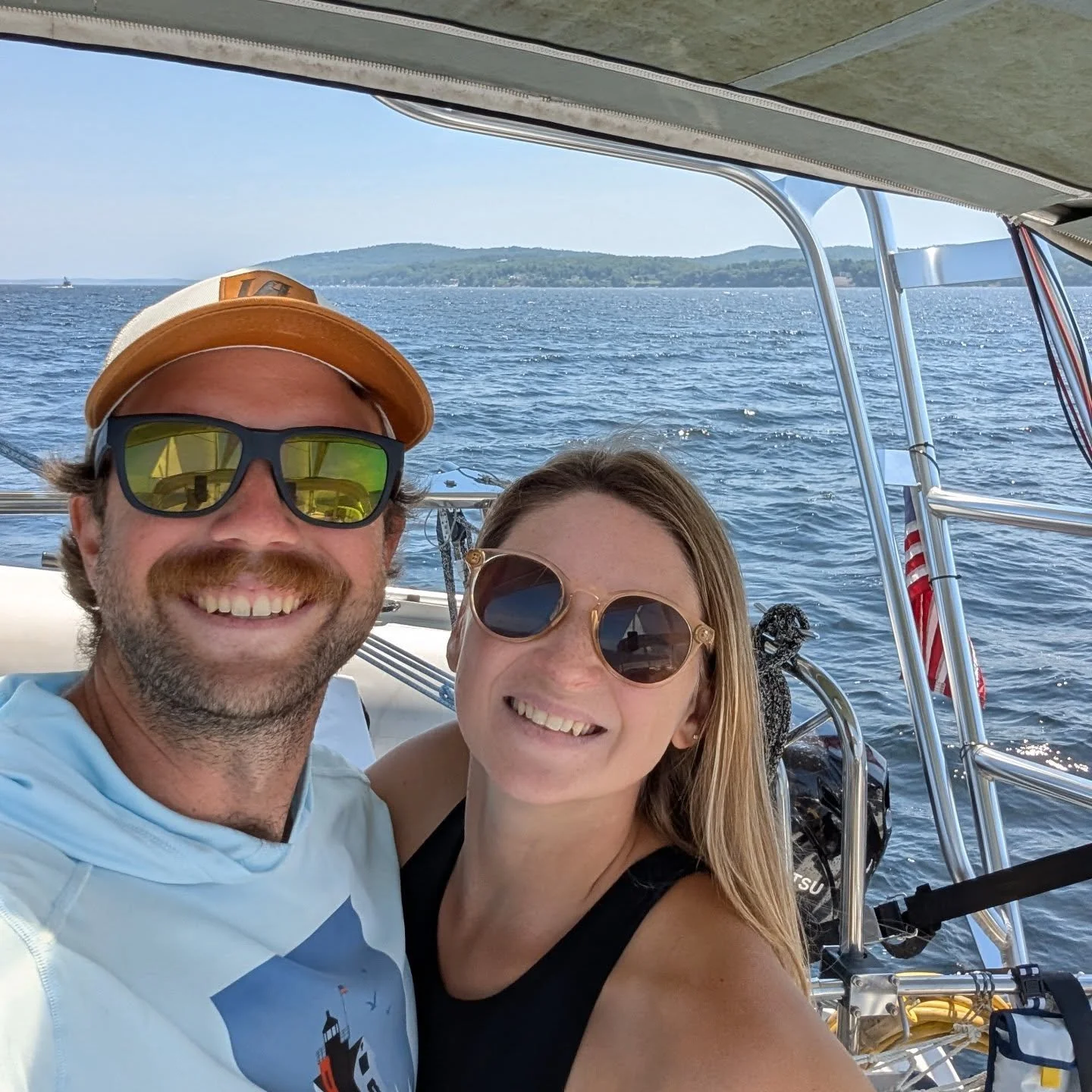 Heading into the 4th of July weekend and we're stoked to have Tom's parents onboard Salty Foxx! After weeks of sailing with just the 2 of us, it's nice to add a few more of our favorite people into the mix 😊🌊🦊

Over the next few days, we have plan