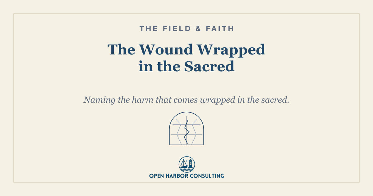 The Wound Wrapped in the Sacred