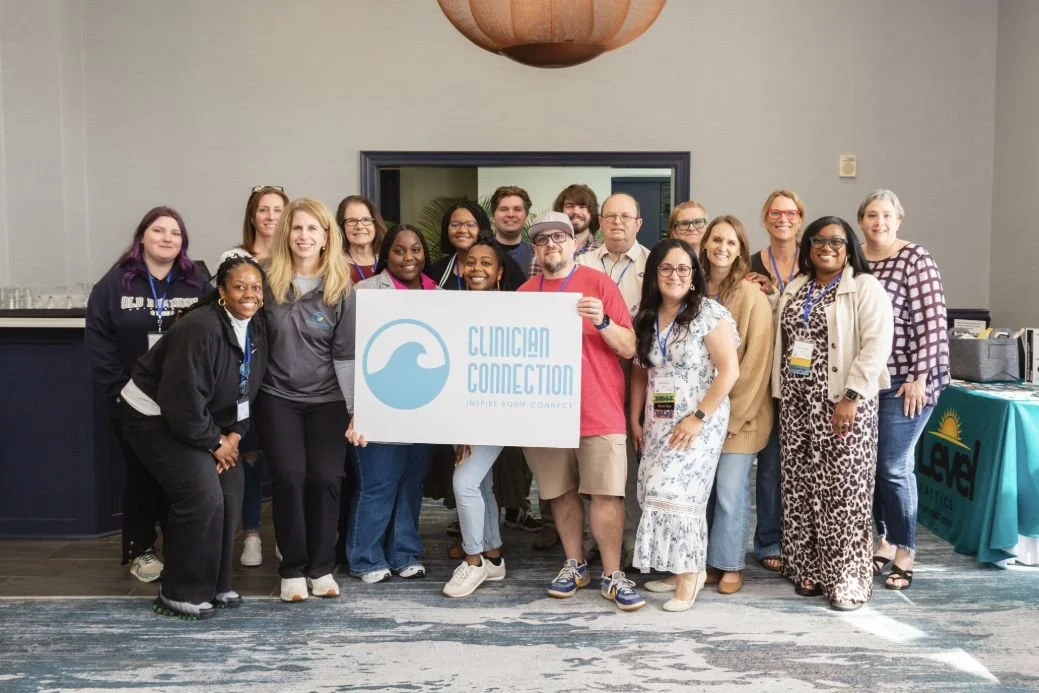 Chris Conley with attendees at the 2026 Clinician Connection Conference