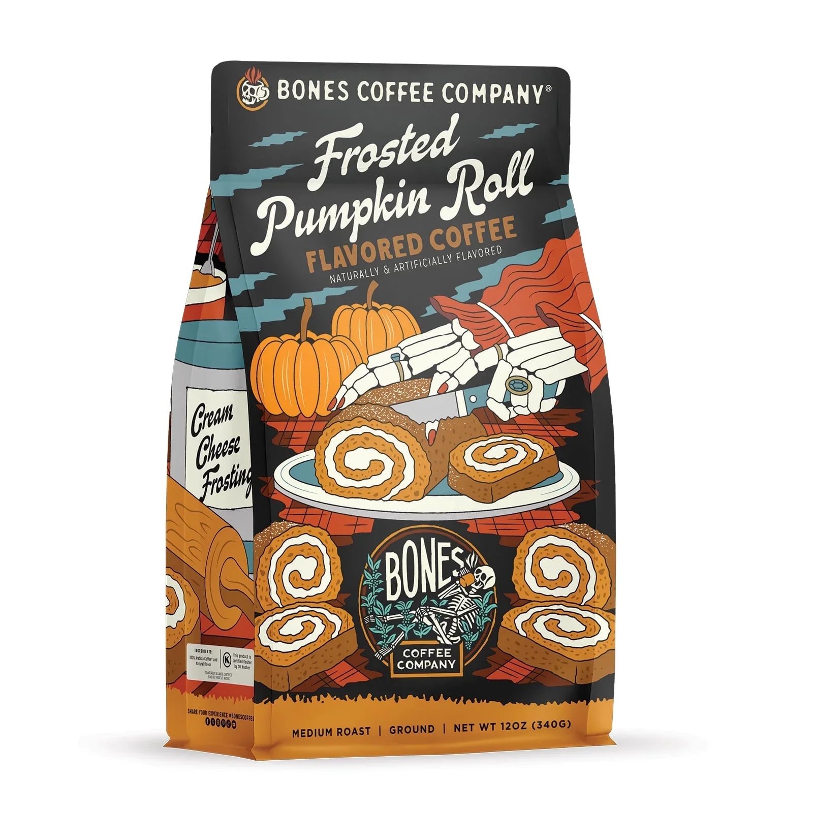 Frosted Pumpkin Roll | 12oz