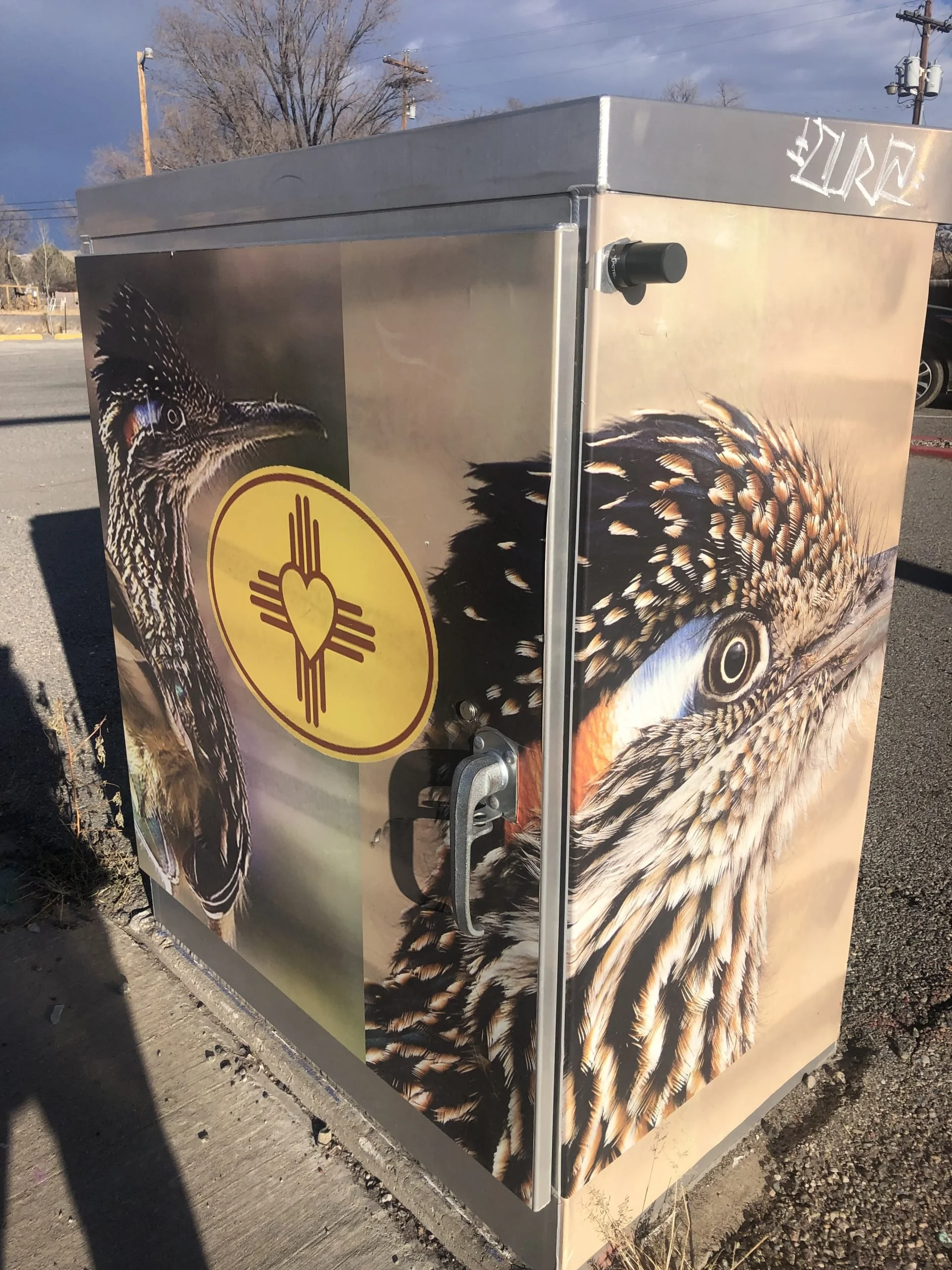 Taos MainStreet Traffic Utility Box Art 06