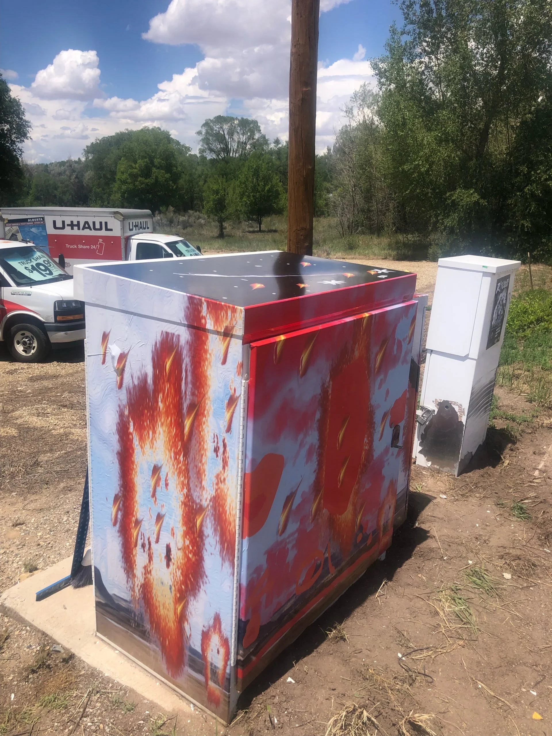 Taos MainStreet Traffic Utility Box Art 03