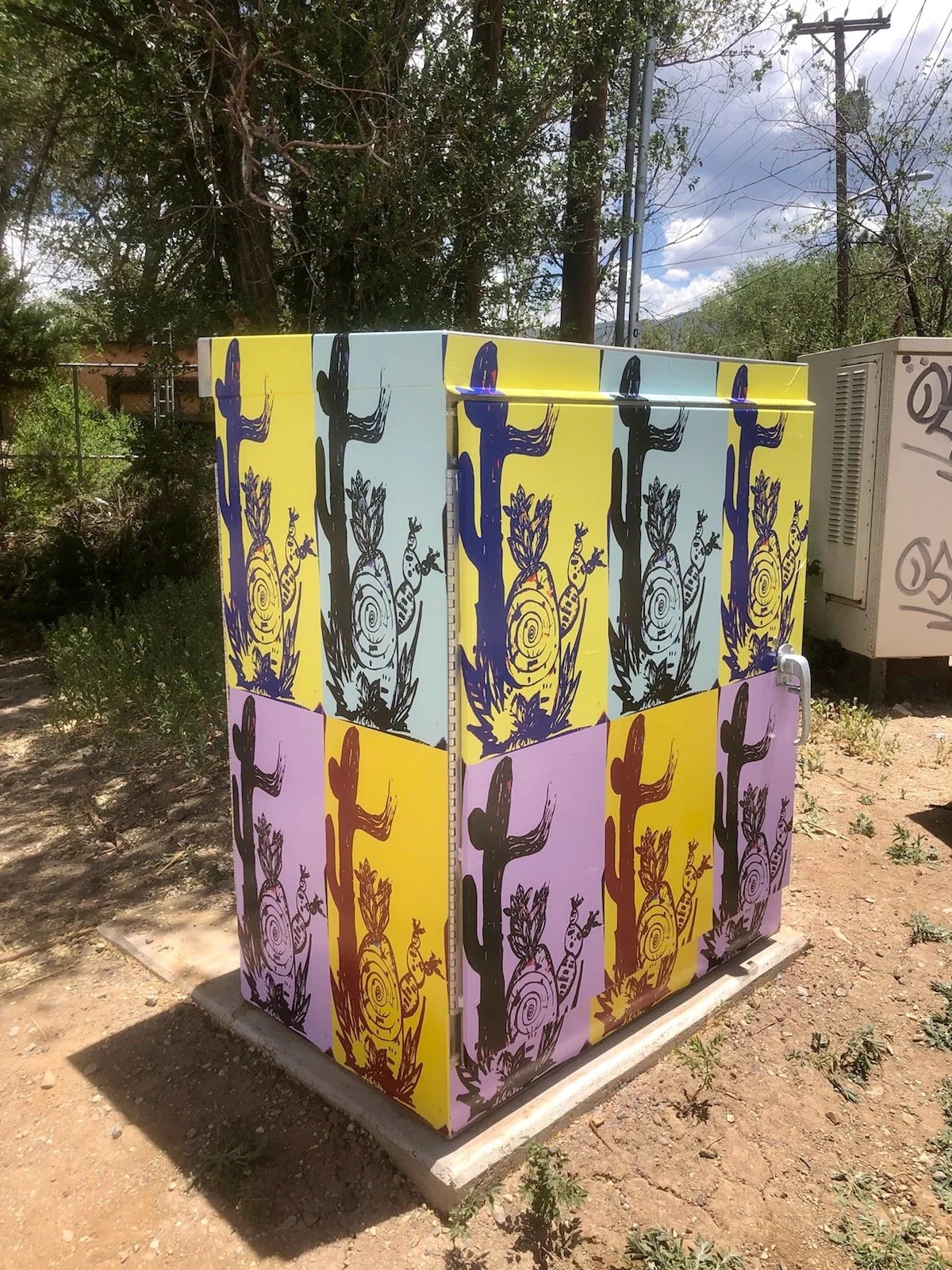 Taos MainStreet Traffic Utility Box Art 05