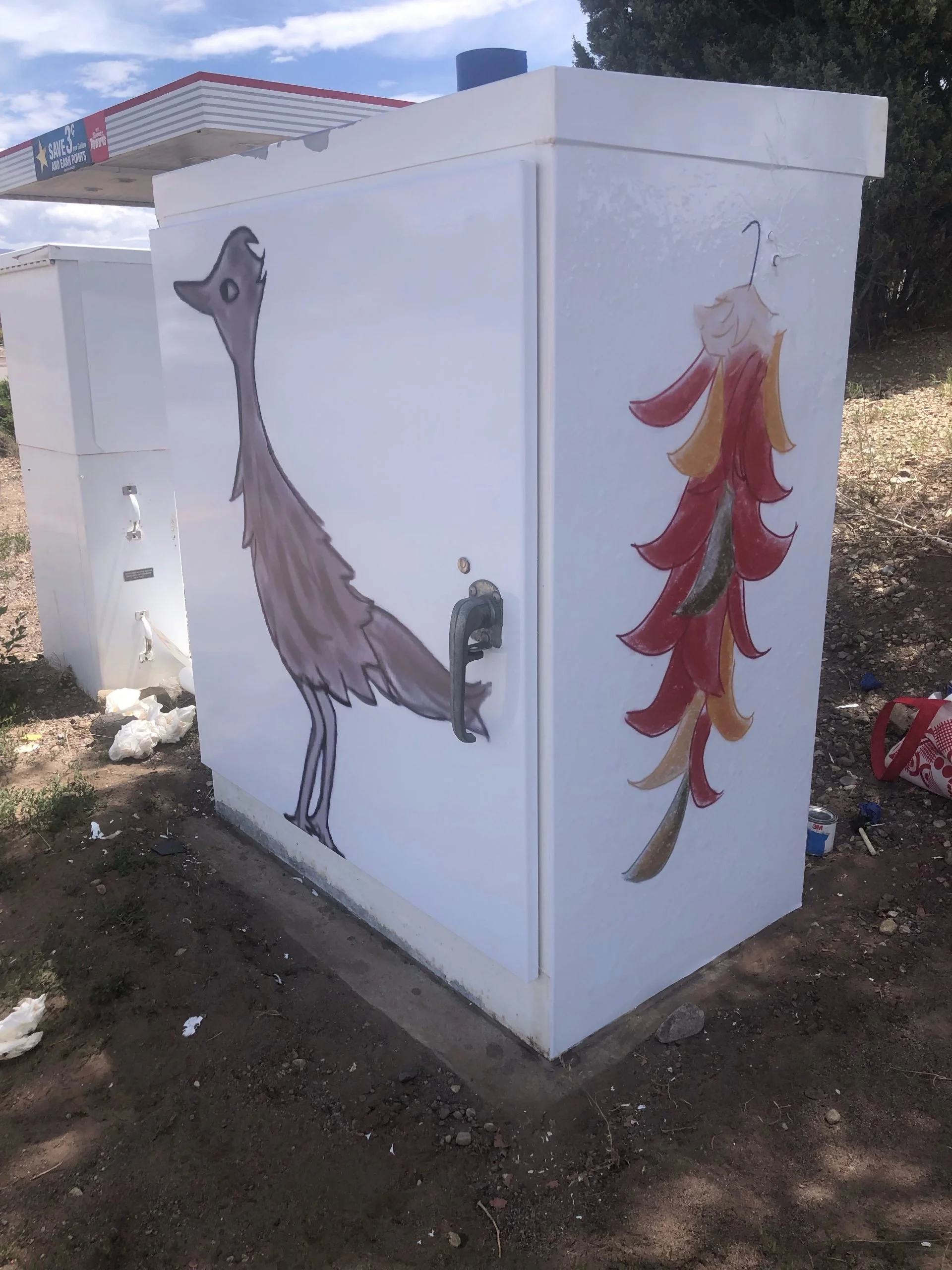 Taos MainStreet Traffic Utility Box Art 04