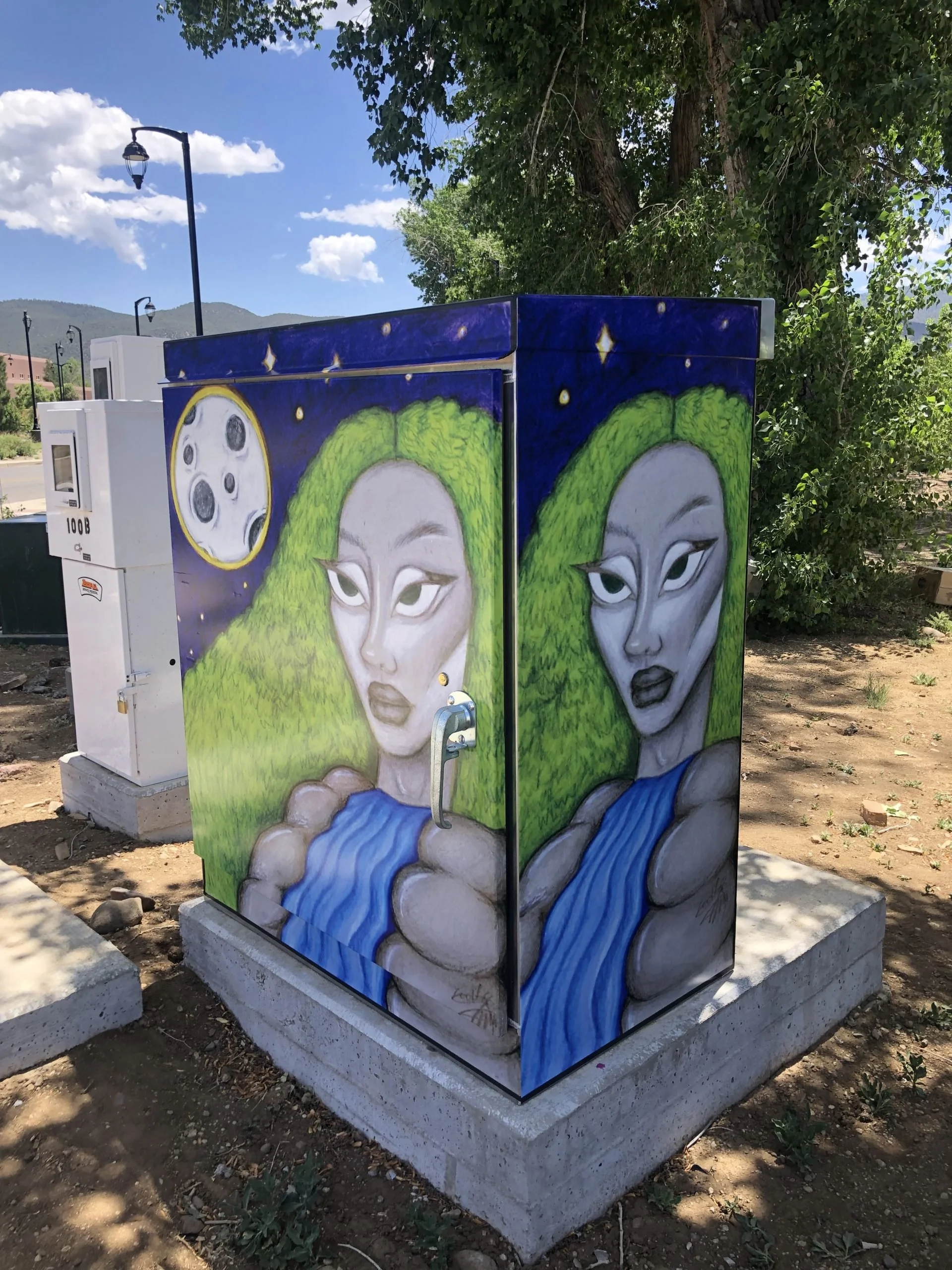 Taos MainStreet Traffic Utility Box Art 01