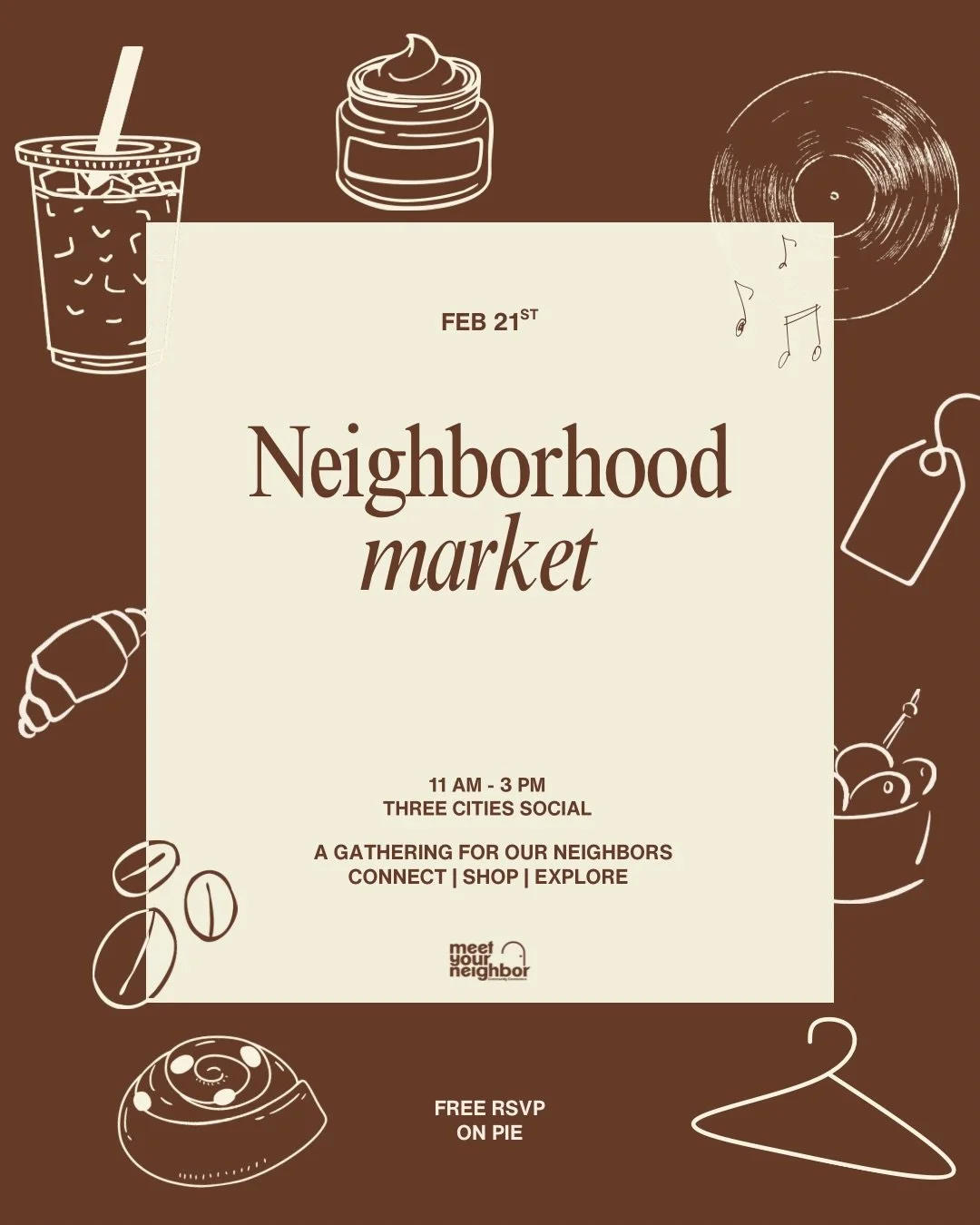 Hi Neighbor! 

Did you miss us? Cause we missed you!!

We&rsquo;re are back &amp; kicking things off with our first Neighborhood Market of the year! At Chicago&rsquo;s newest social spot, @threecities.social in WICKER PARK!!

VENDOR OPPORTUNITY: 
Pro