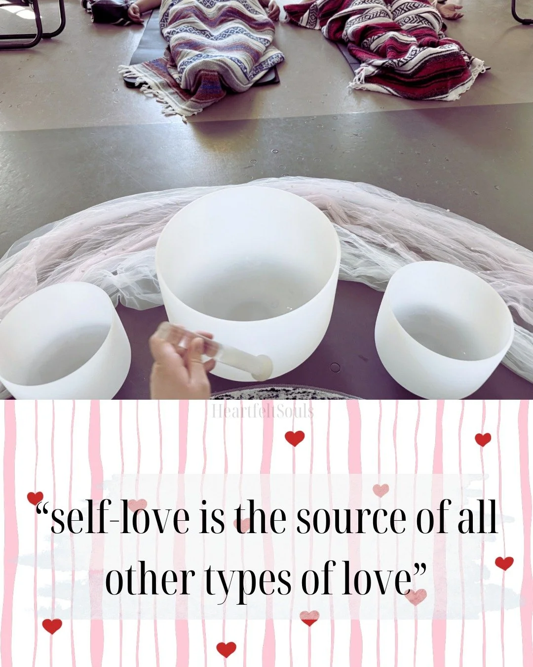 This week, Katie of @heartfeltsoulsllc led a self-love meditation sound bath for our community. She shared, &ldquo;It was a reminder that healing doesn&rsquo;t happen alone, we rise together, supported by shared energy and intention.&rdquo; Thank you