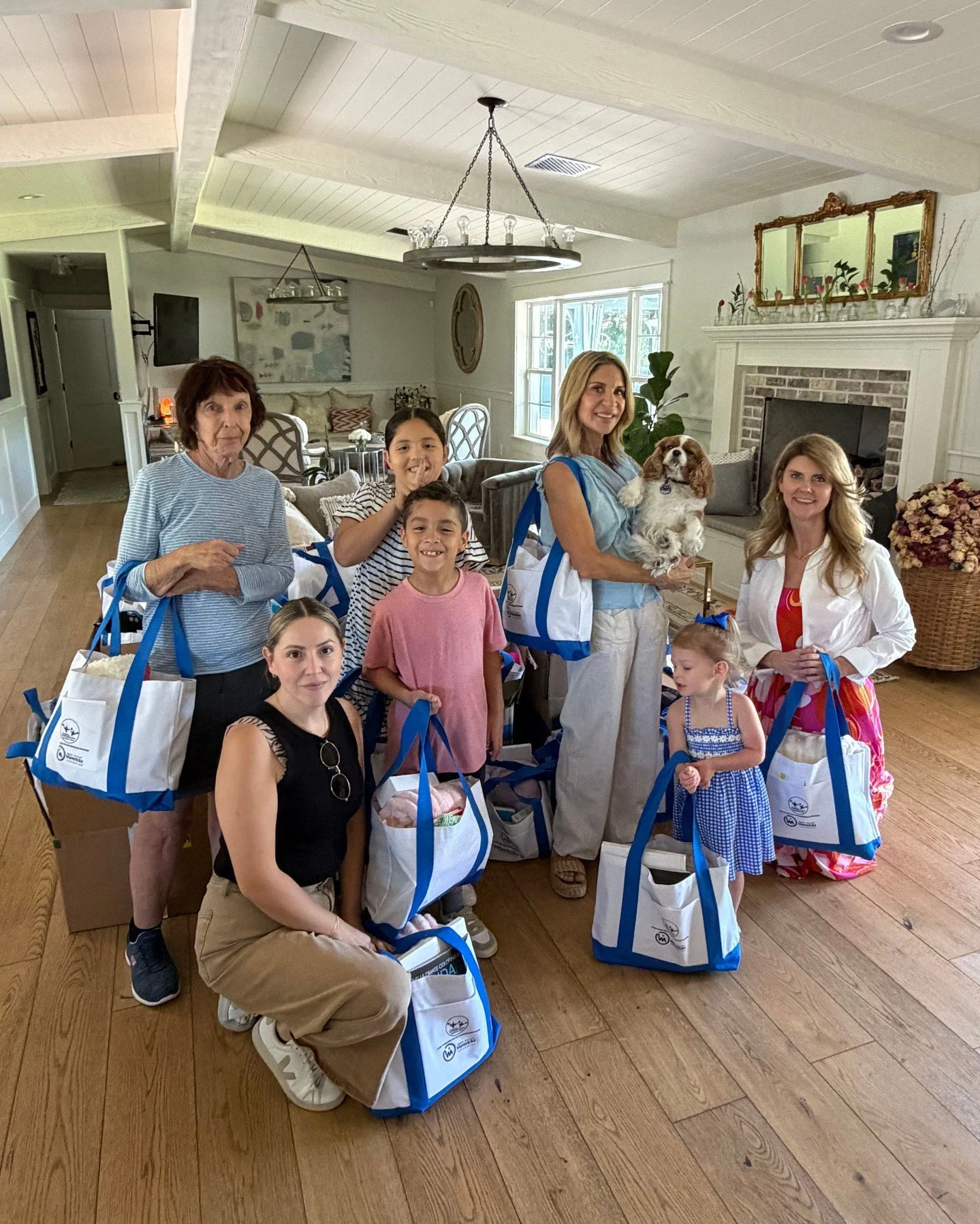 Thank You, West Valley Mavericks Foundation for sponsoring 50 Chemo Comfort Bags for cancer patients in our community! Thanks to their generosity, our amazing volunteers were able to come together and pack each bag with thoughtful and encouraging ite