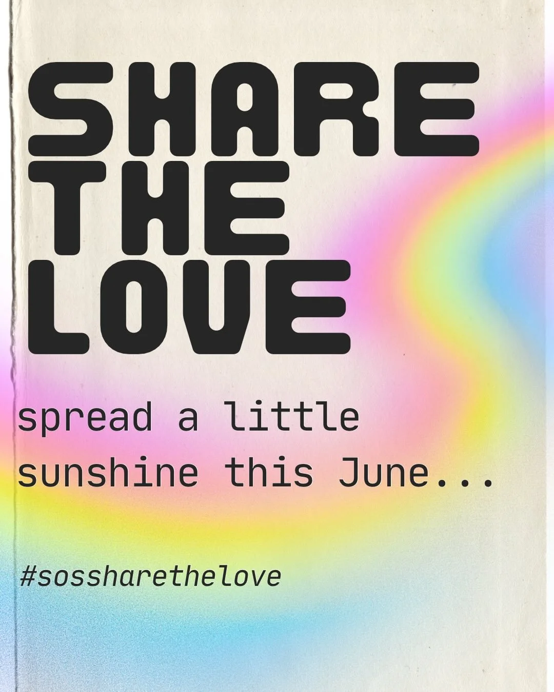 June is a month to celebrate Pride and all love &mdash; every kind, every person. For the next 3 days I&rsquo;m shouting out someone I adore and I want you to do the same. Check my stories the next two days to see who I&rsquo;m sharing the love with.