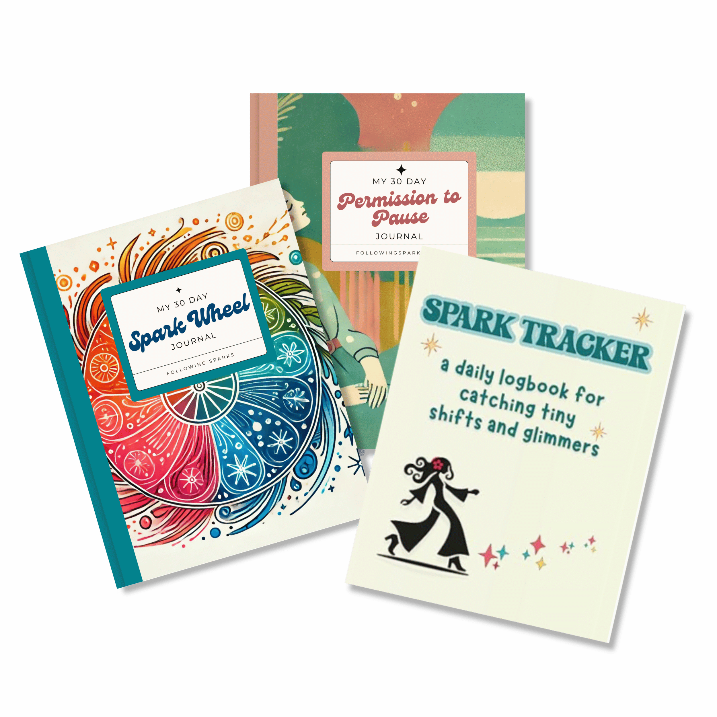the spark wheel journal, permission to pause journal, spark tracker logbook