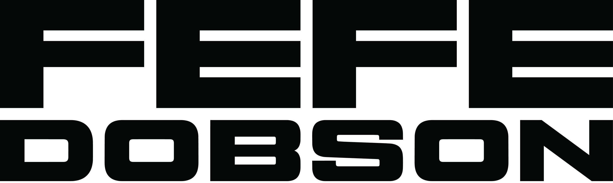 The logo of musician Fefe Dobsob