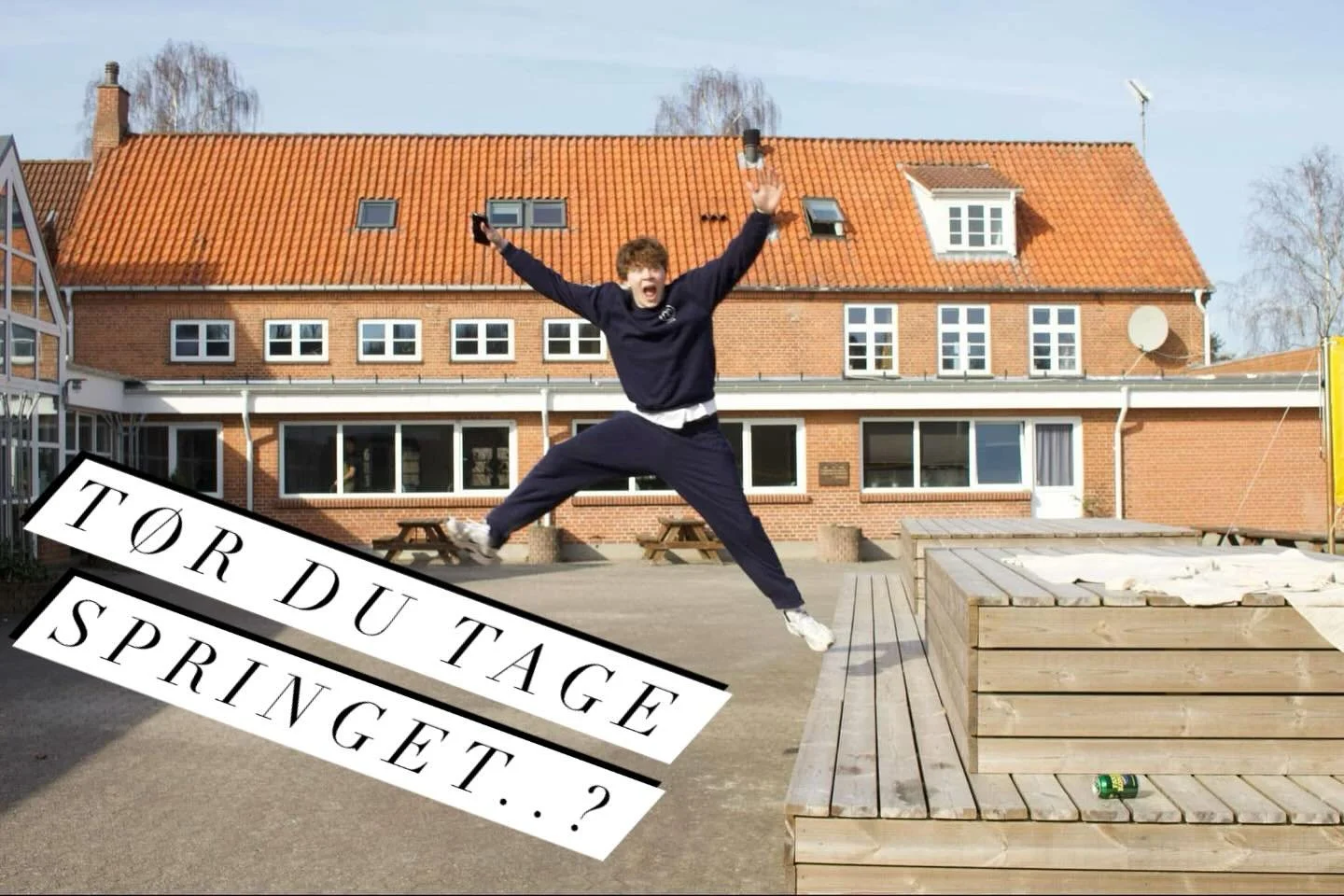 “Tør du tage springet? Efterskolernes Dag venter – din næste store oplevelse starter på NE😊⭐️🙌 Efterskolernes dag: søndag d. 28. september 13-17⭐️