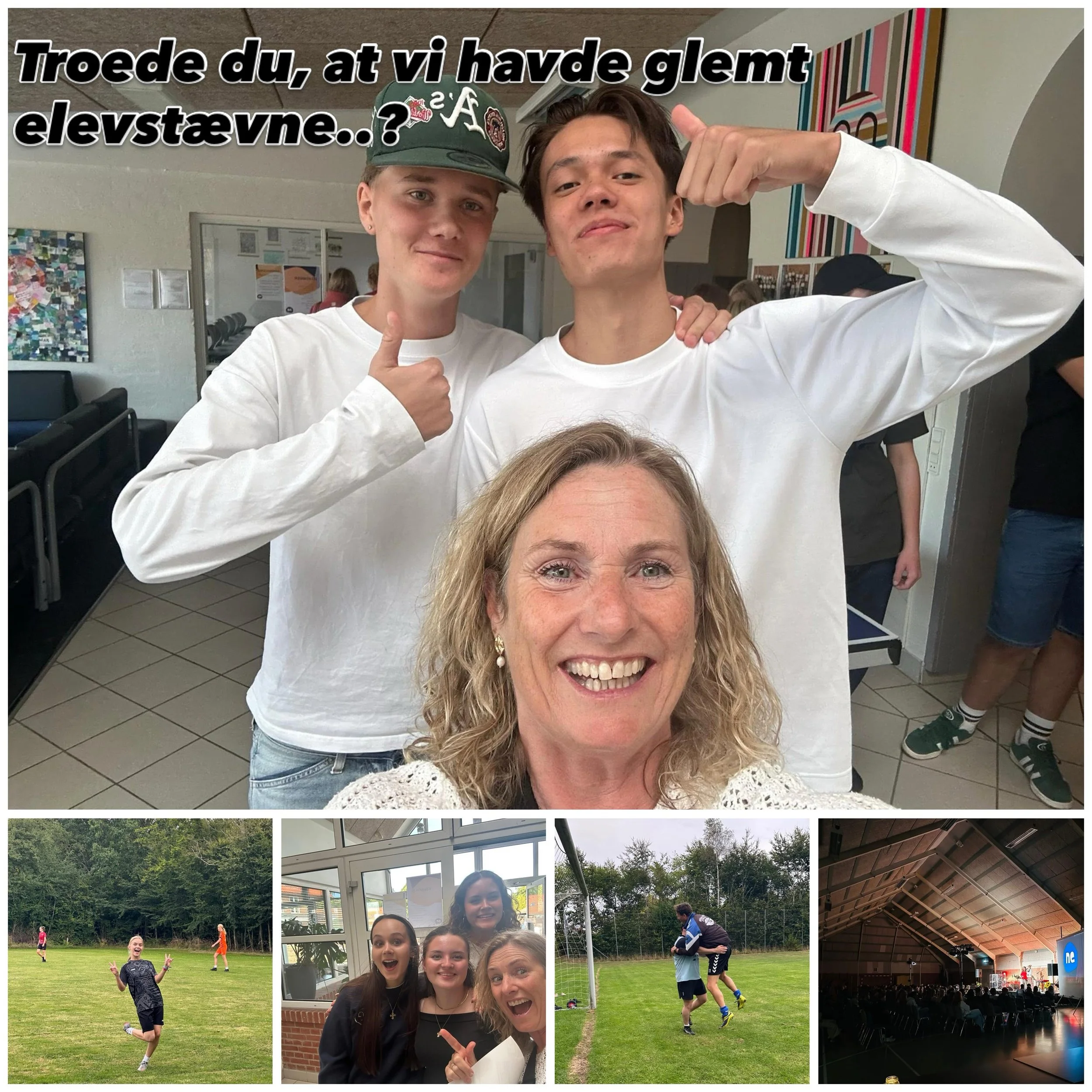 Troede du, vi havde glemt elevst&aelig;vne?

Bare rolig - det havde vi ikke!

Vi har ladet jer vente lidt&hellip; og det er fordi, at vi har flyttet elevst&aelig;vnet fra september til maj. Men det bliver som altid ventetiden v&aelig;rd🥳🙌🥰

MEN&he