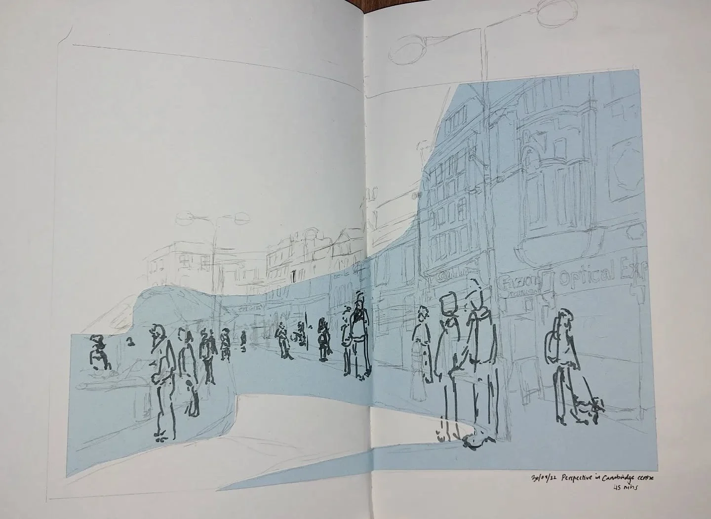 I promise I don't always make people look like matchsticks

#perspective #cambridgemarketsquare #sketching #collage