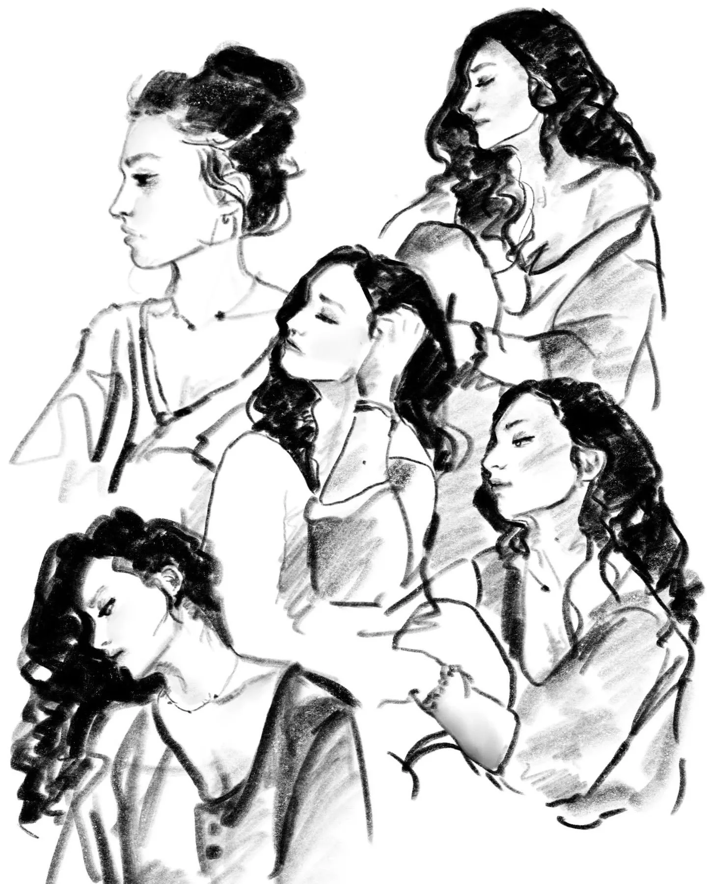Self portrait doodles using procreate ✌️

#procreate #selfportrait #doodles #digitalart #digitalsketching