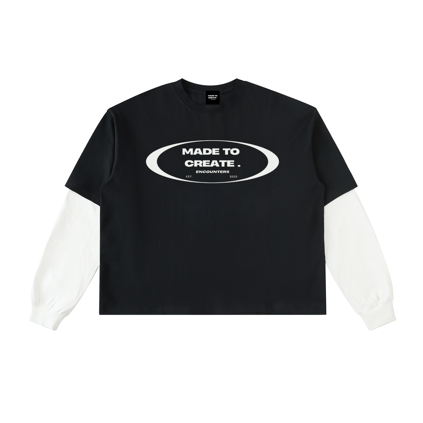 Made For More Layered Contrast  T-Shirt