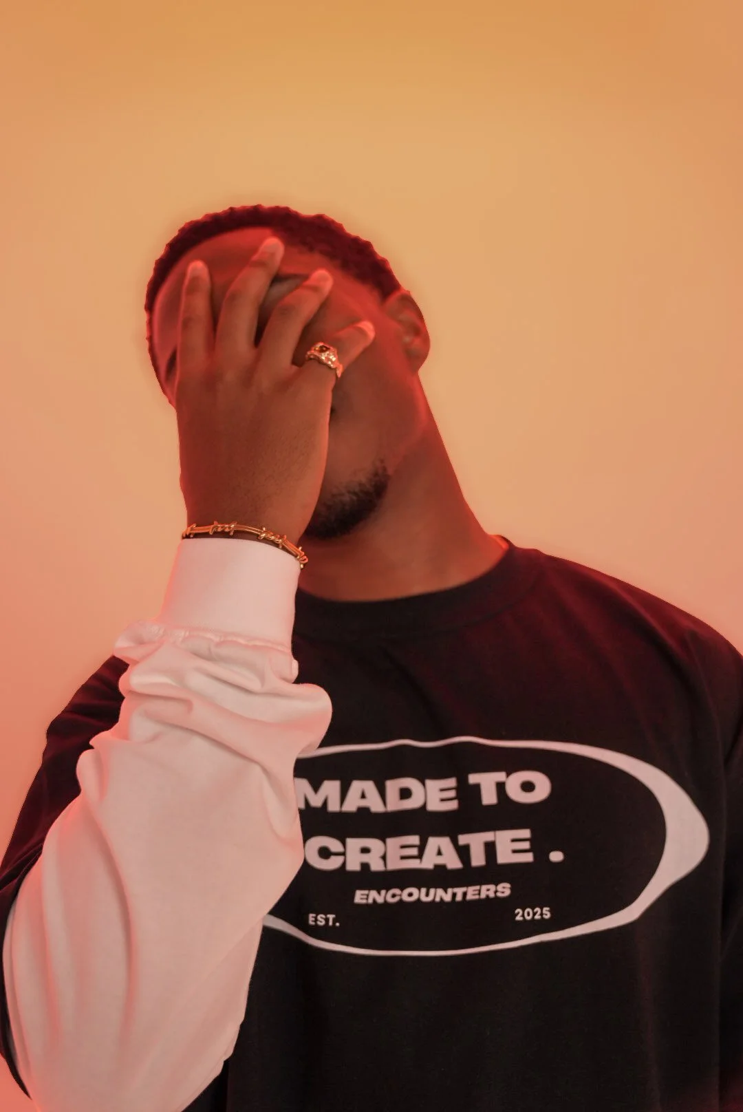 Made For More Layered Contrast  T-Shirt