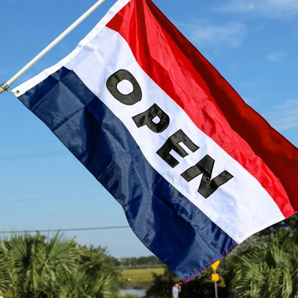 We are OPEN special hours today! Join us for lunch or dinner startling at 11am. Happy Labor Day!  See y’all soon. 
#wrightsvillebeach #wrightsvillebeachnc #wilmington #wilmingtonnc #capefear #oysterbar #oysters #restaurant #seafood #ncseafood