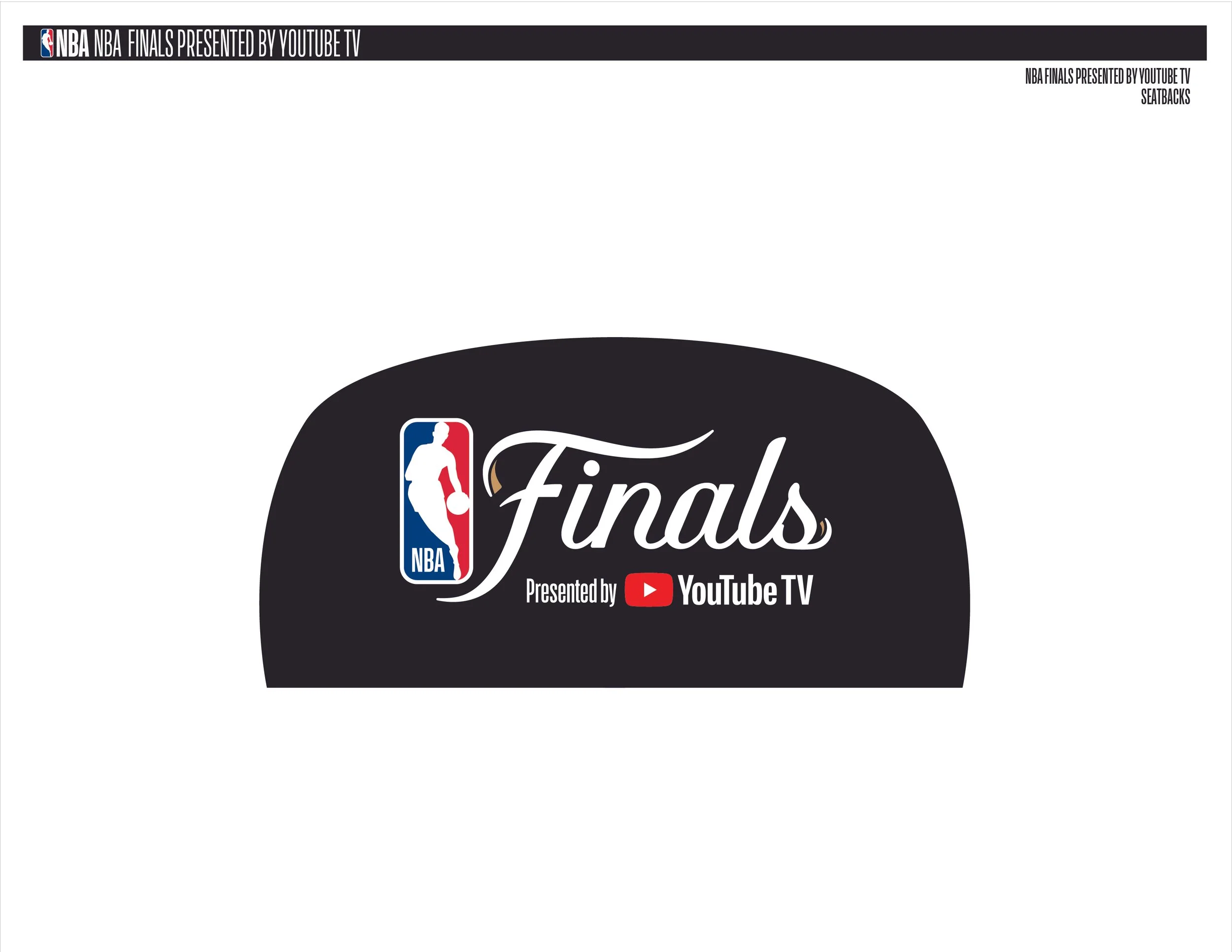 2025 NBA Finals Chair Seatback 