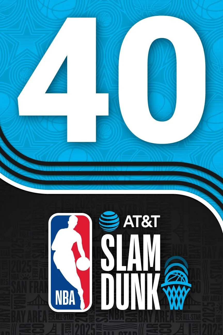 2025 Slam Dunk Contest score card - 40