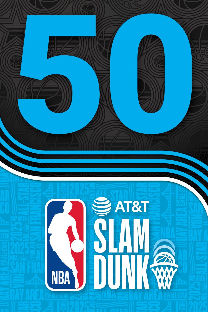 2025 Slam Dunk Contest score card - 50