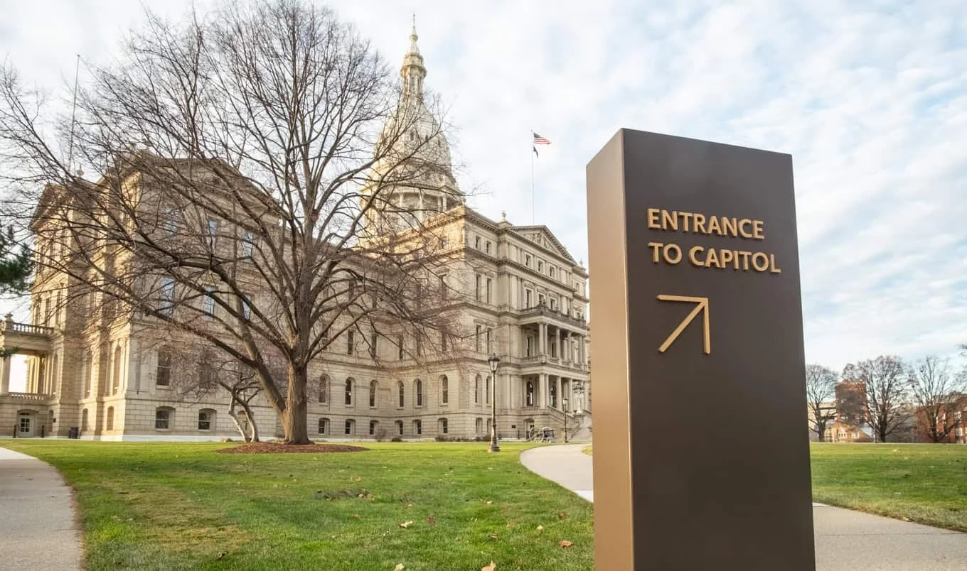 Michigan State Capitol Wayfinding