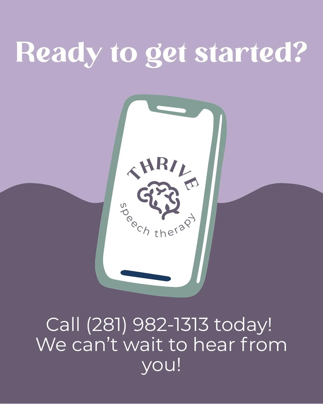 Let’s get talking!
Whether you’re looking for support with speech, language, or feeding, we’re here to help. Call us today to take the first step toward confident communication and personalized care that meets your family’s n